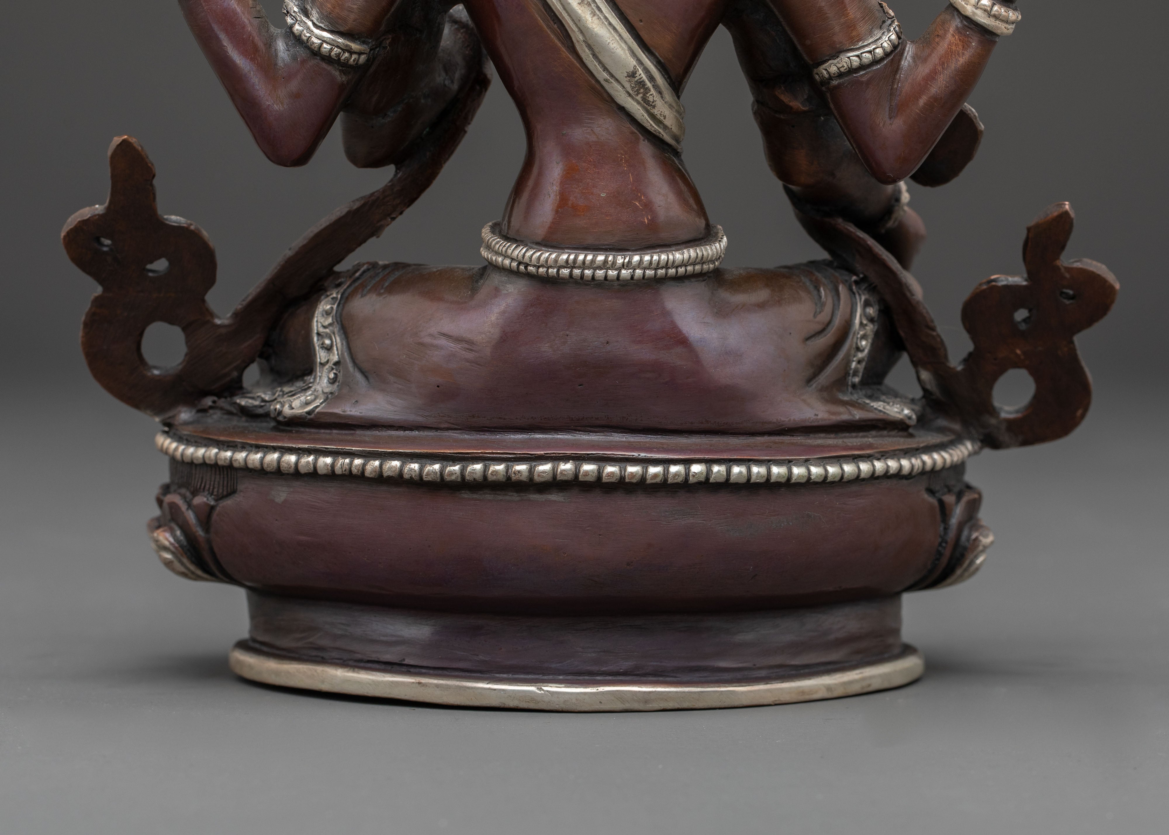 Wealth Goddess Laxmi Copper Statue | Handcrafted Spiritual Decor