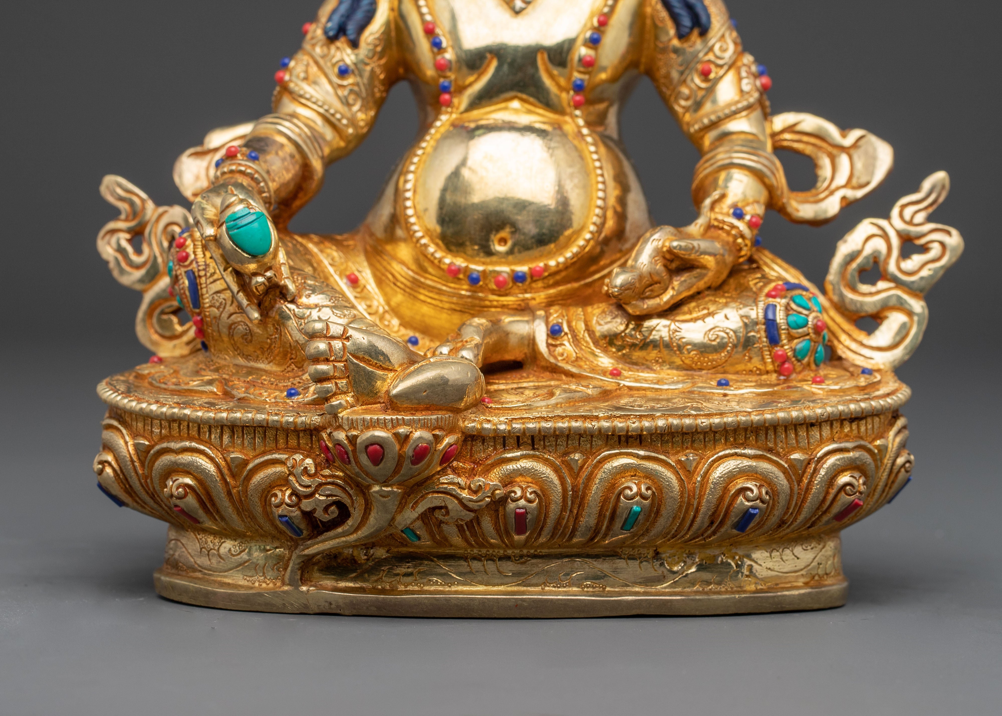 Dzambhala Statue: Promotes Quick Action and Generosity