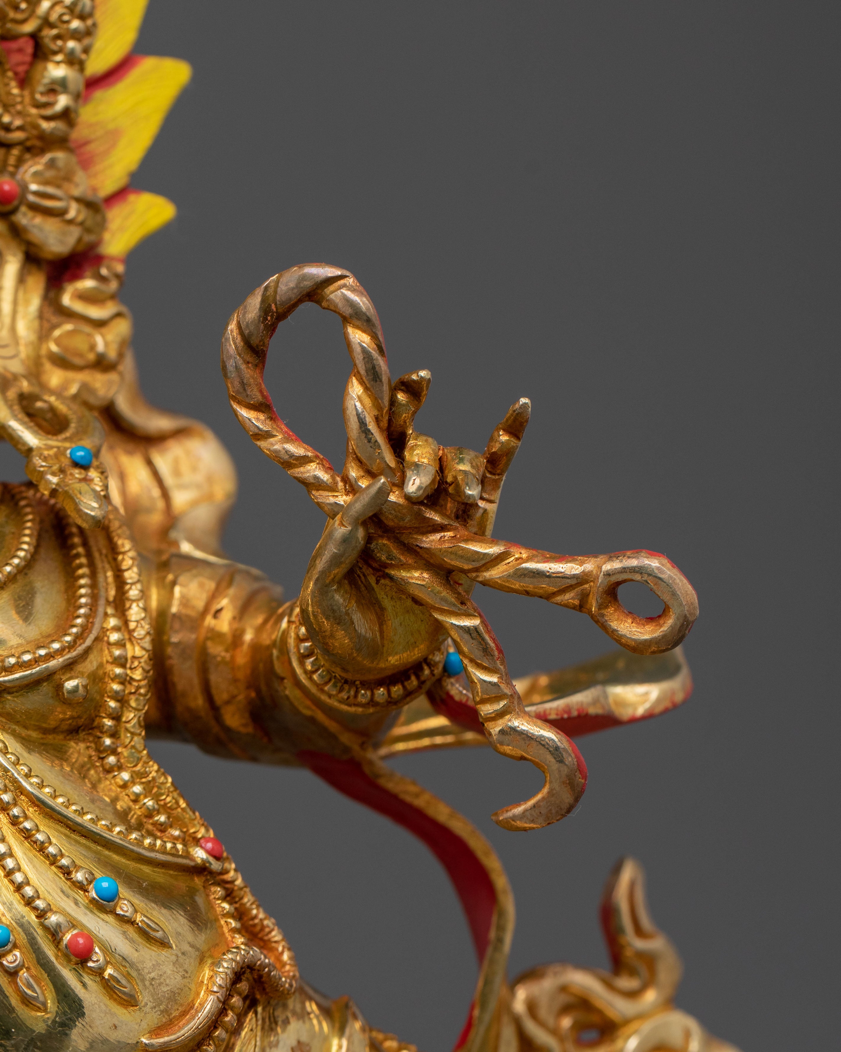 Major Bodhisattva: Handmade Vajrapani Statue