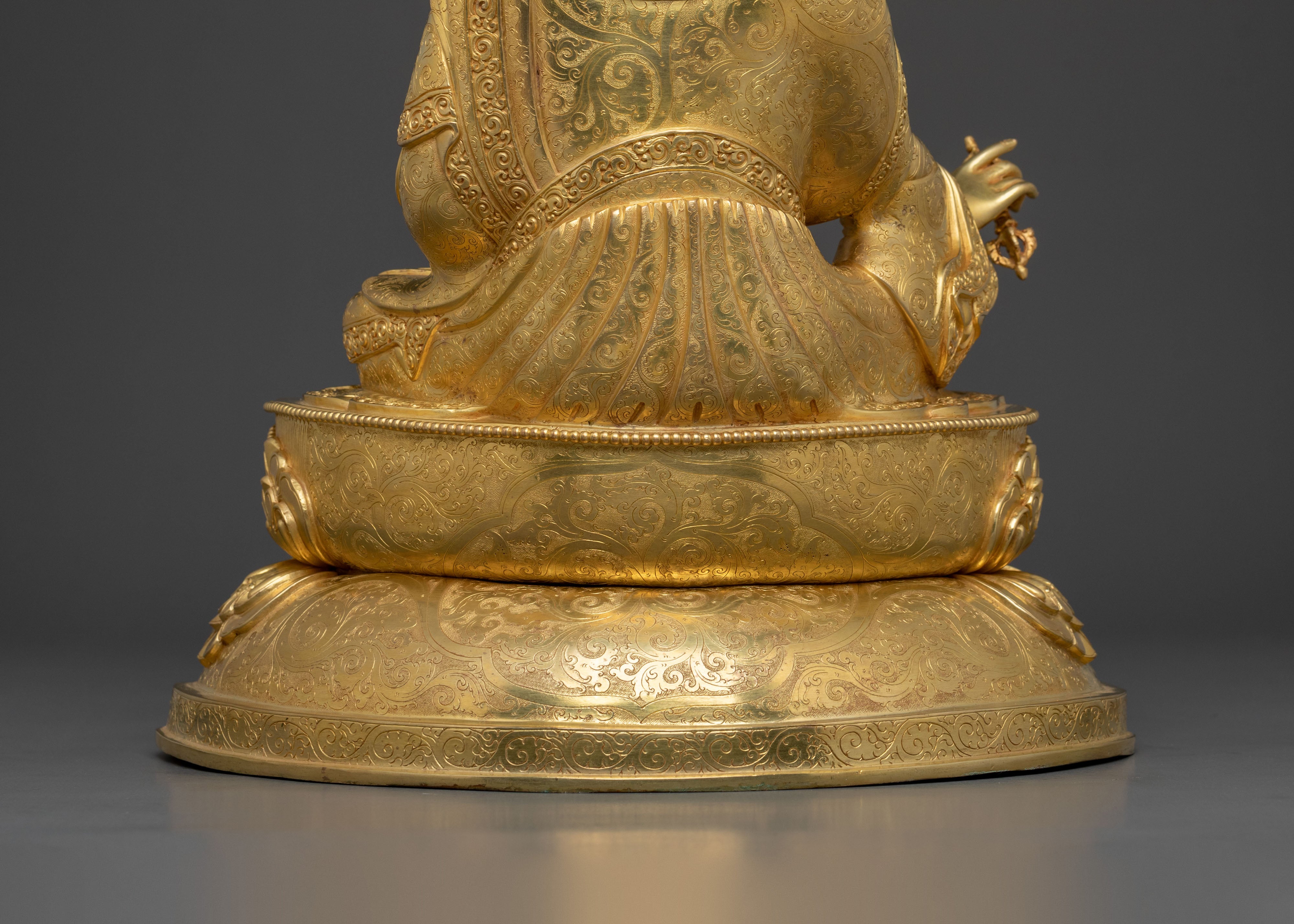 Guru Rinpoche Buddhist Sculpture | Sacred Altar Statue