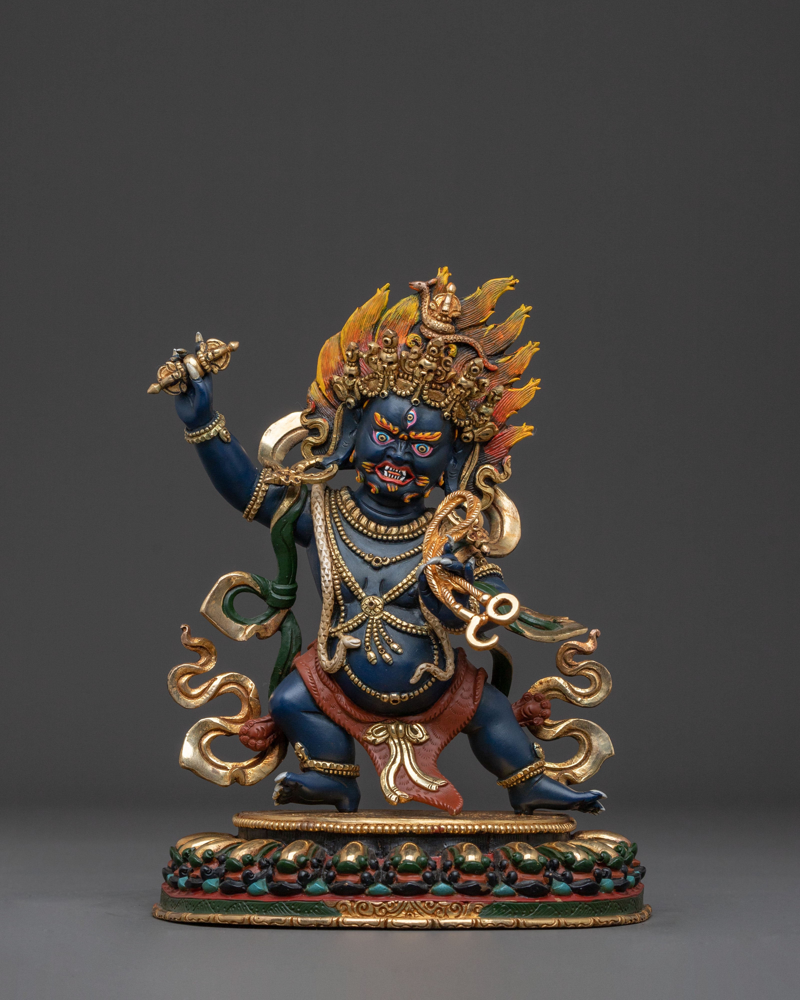 Handcrafted Vajrapani Statue | Dynamic Protector