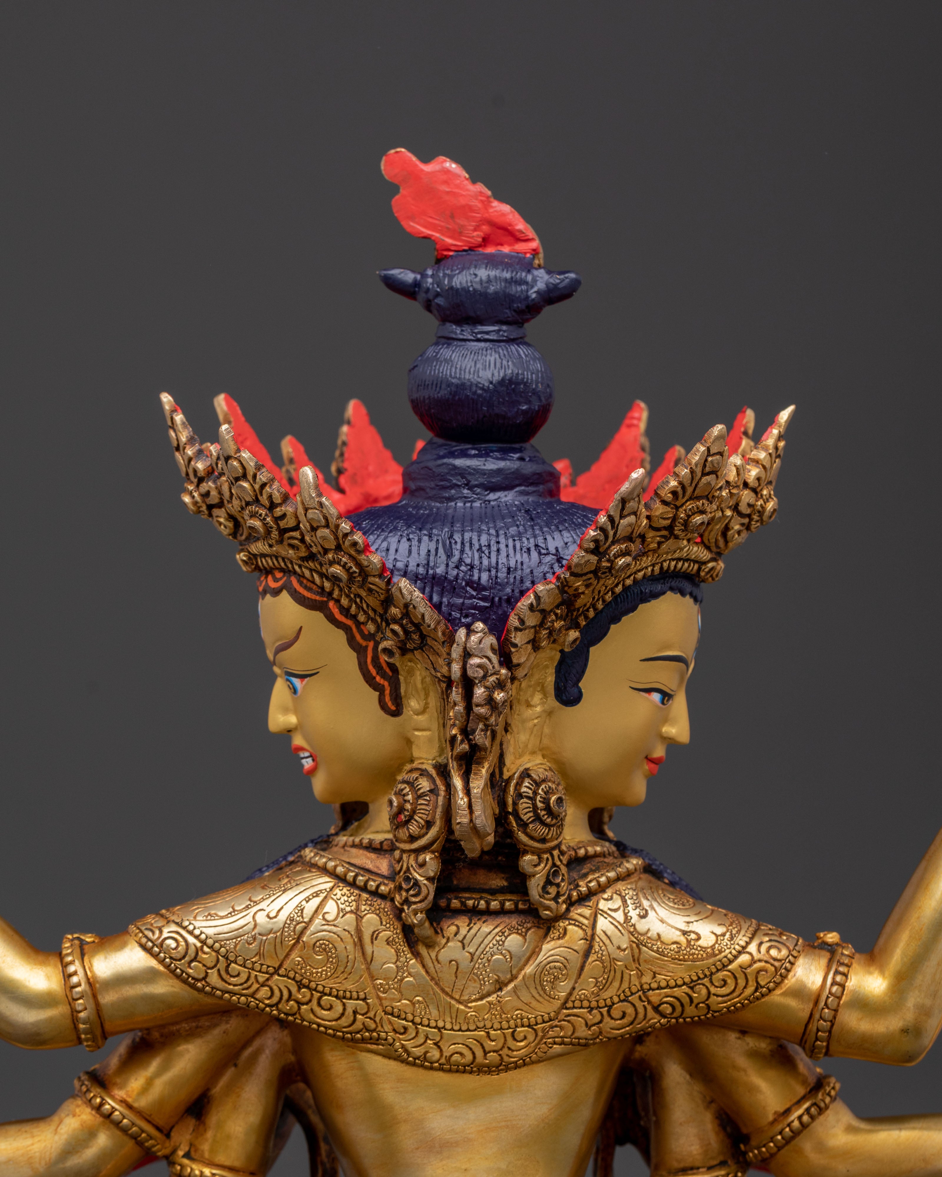 Dakini Namgyalma Golden Statue – Auspicious Gilded Sculpture