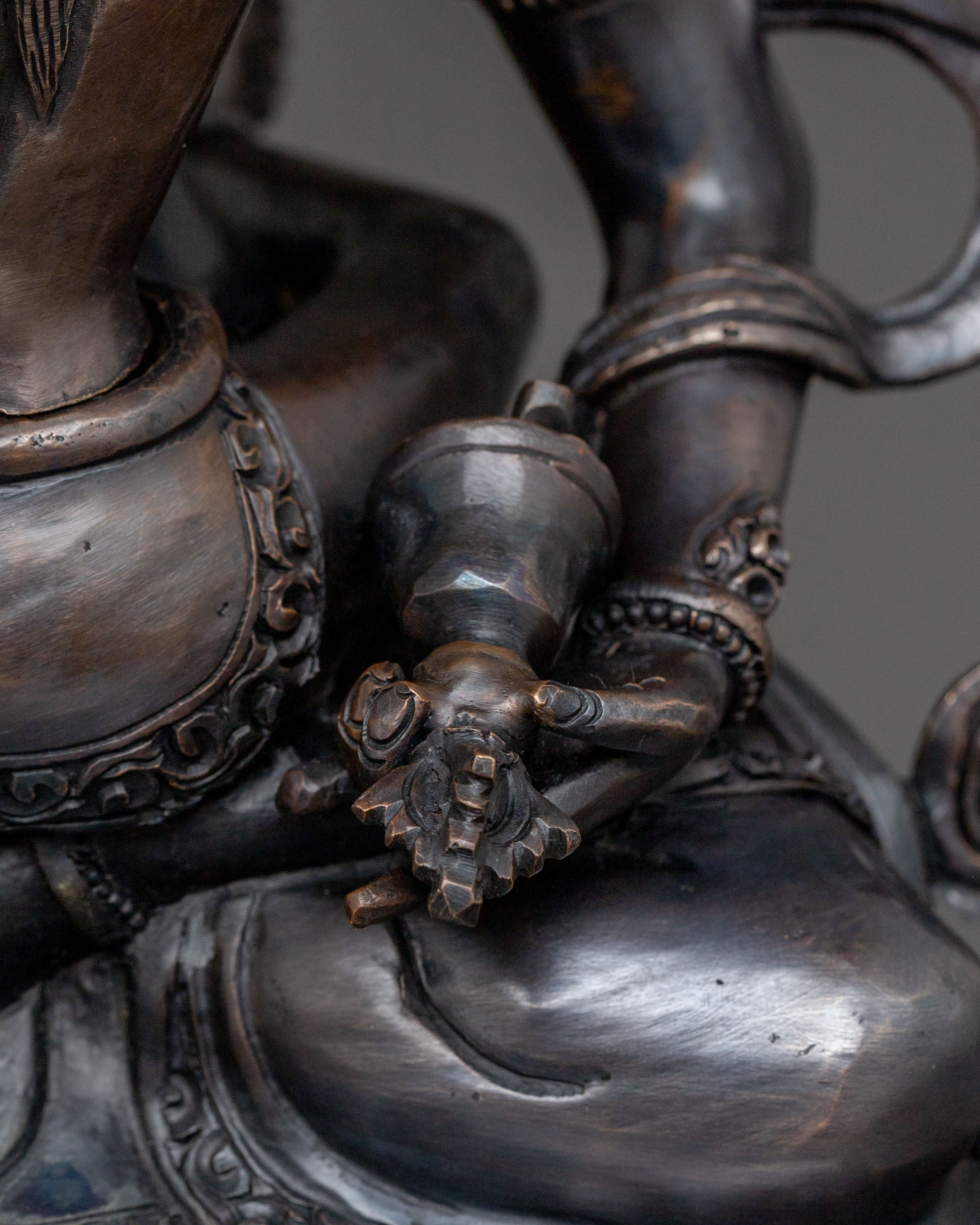 Vajrasattva with Vajragarvi Statue | Spiritual Figures