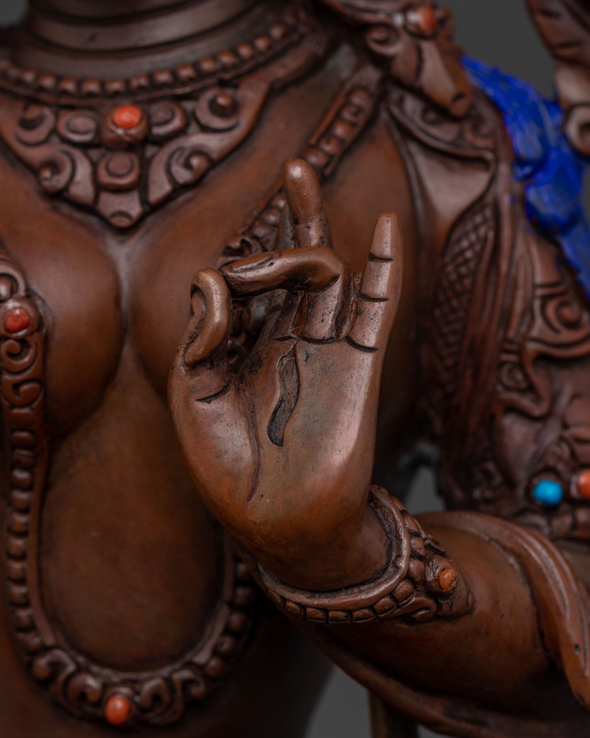White Tara Sculpture | Compassionate Figure