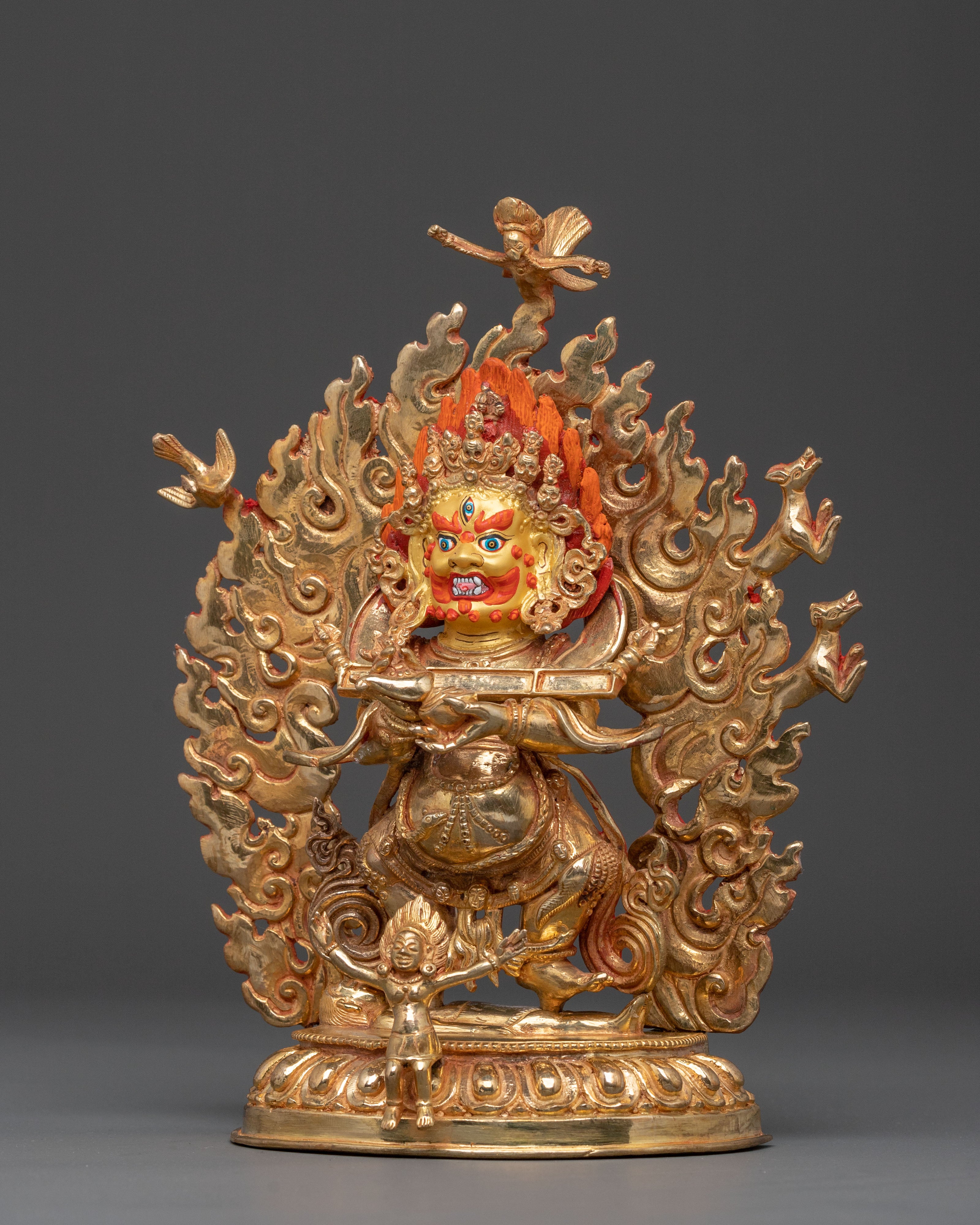 Shakya Mahakala Spiritual Statue | Sacred Protector