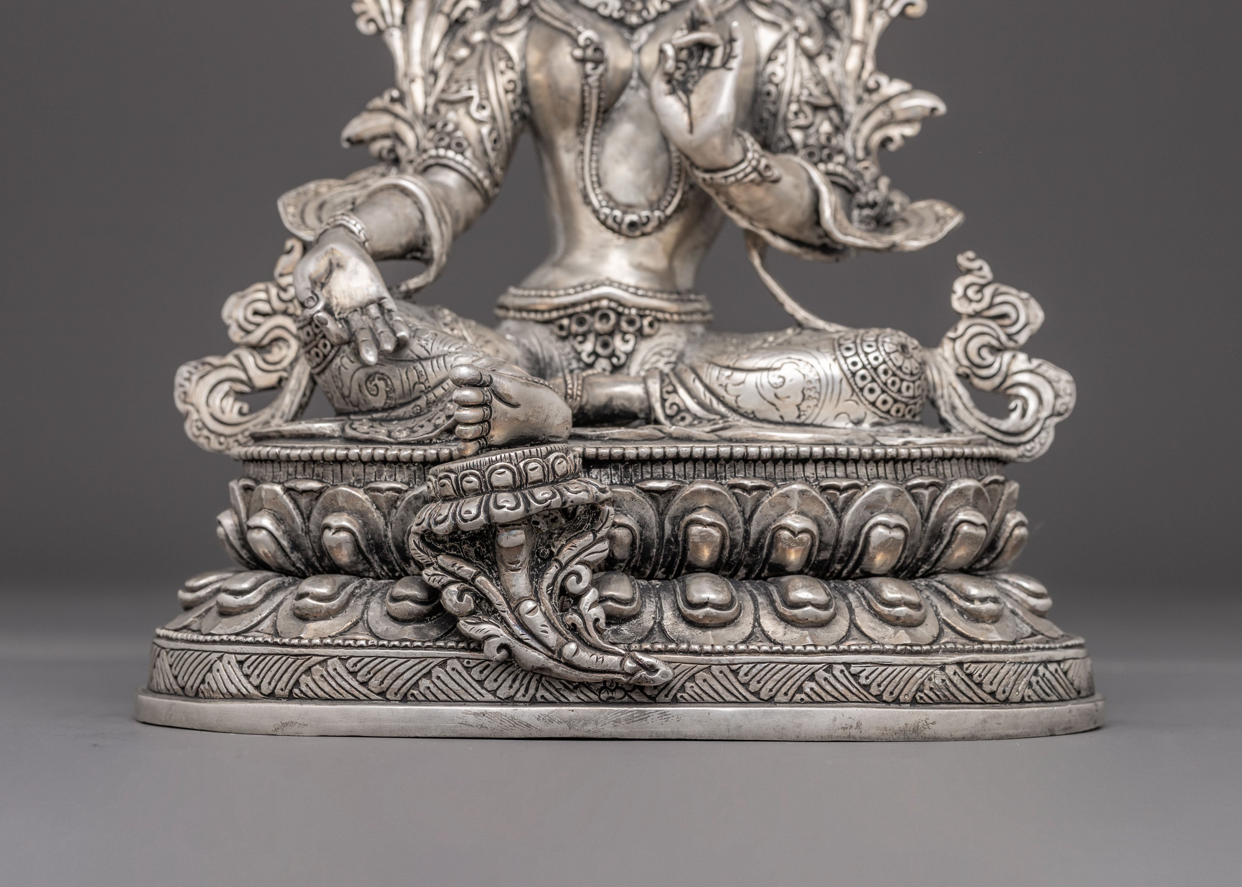 Copper Statue of Shyama Tara | Mother of All Buddhas