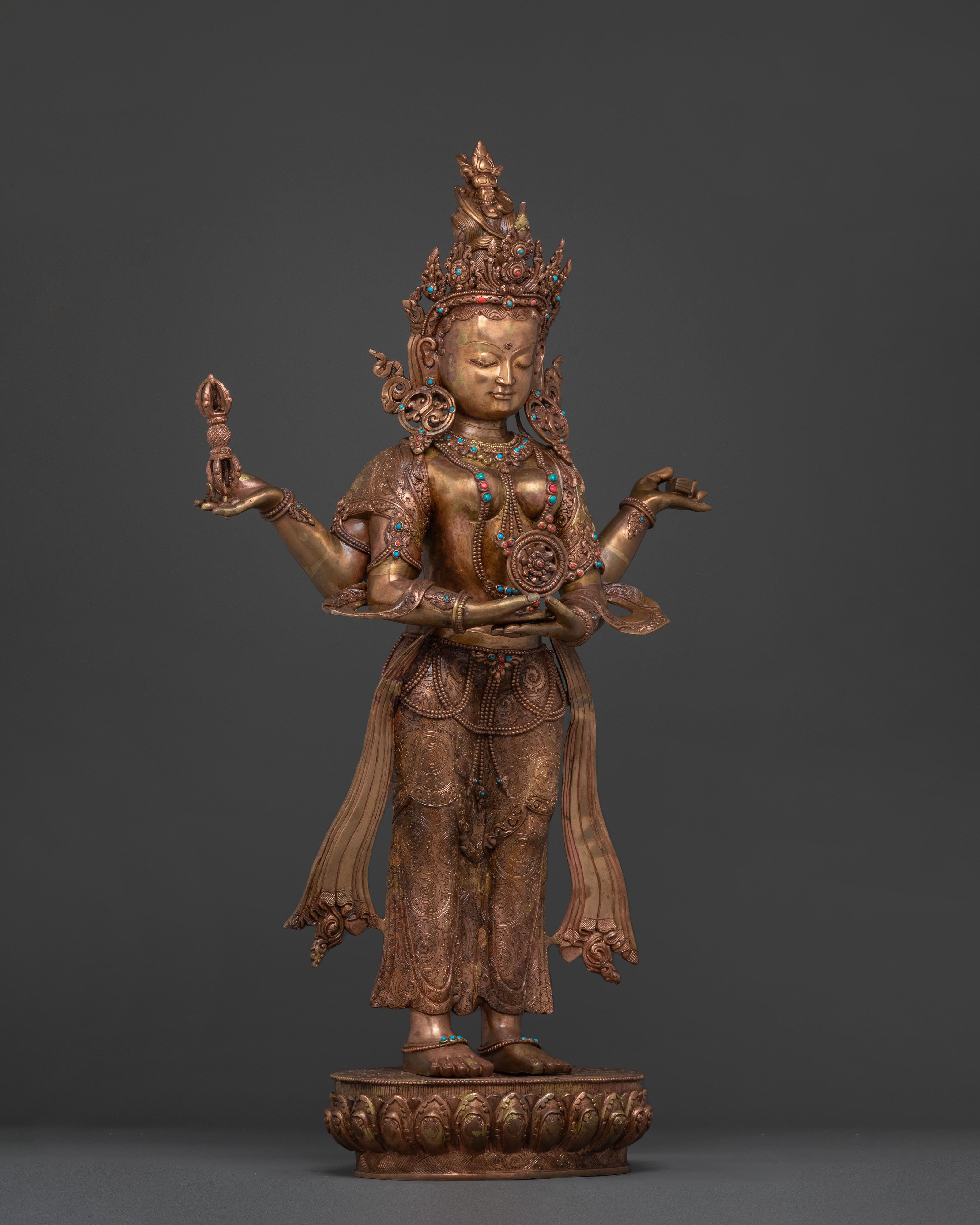 The Prajnaparamita Bodhisattva Statue: Sacred Altar Decor