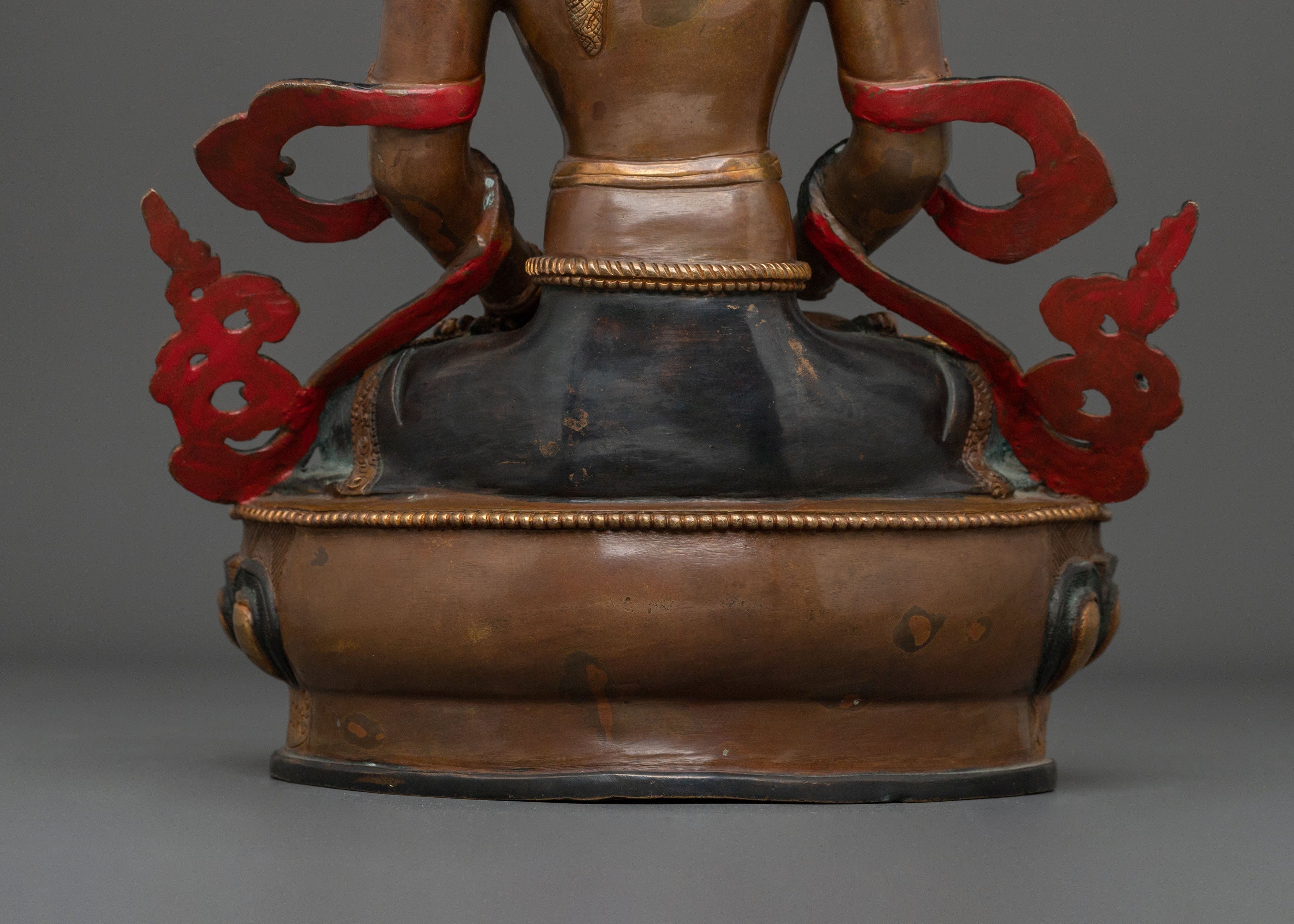 Amitayus Statue: Longevity Deity