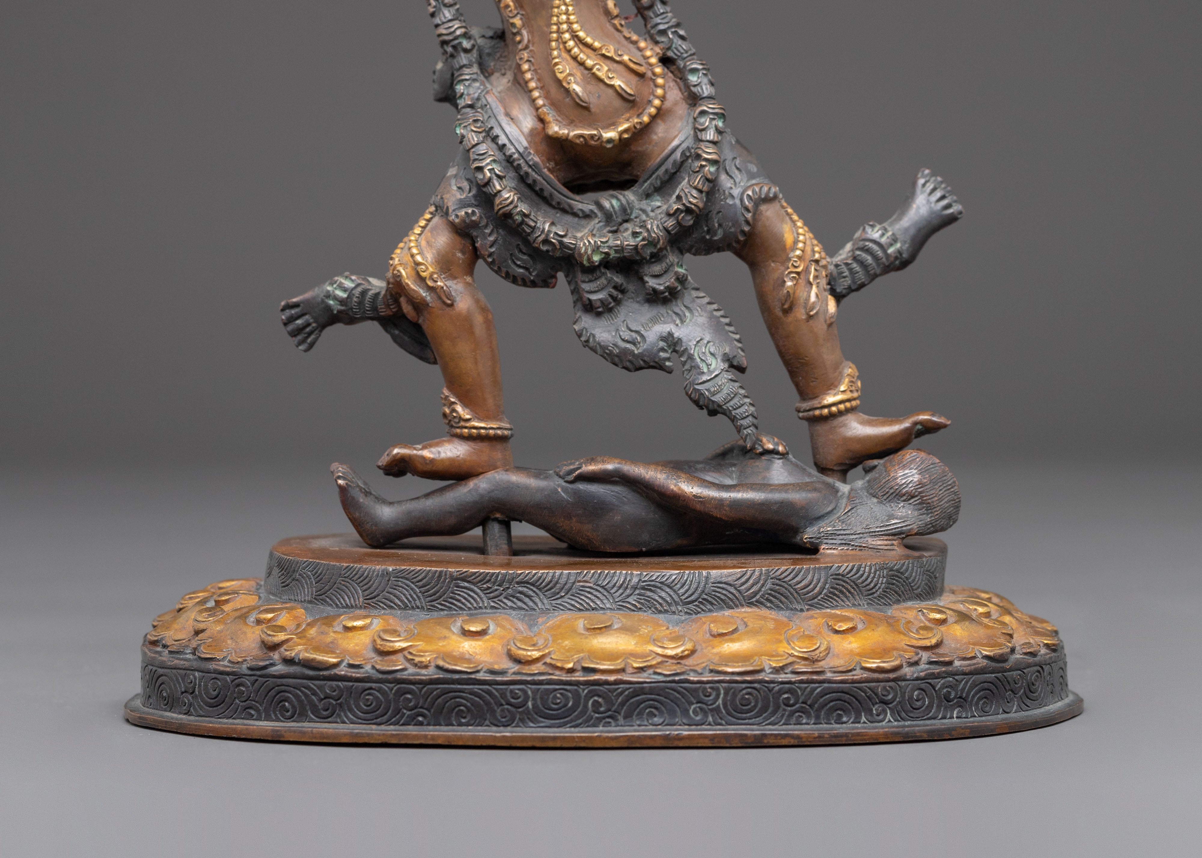 Handcrafted Ekajati Sculpture | Vajrayana Fierce Goddess