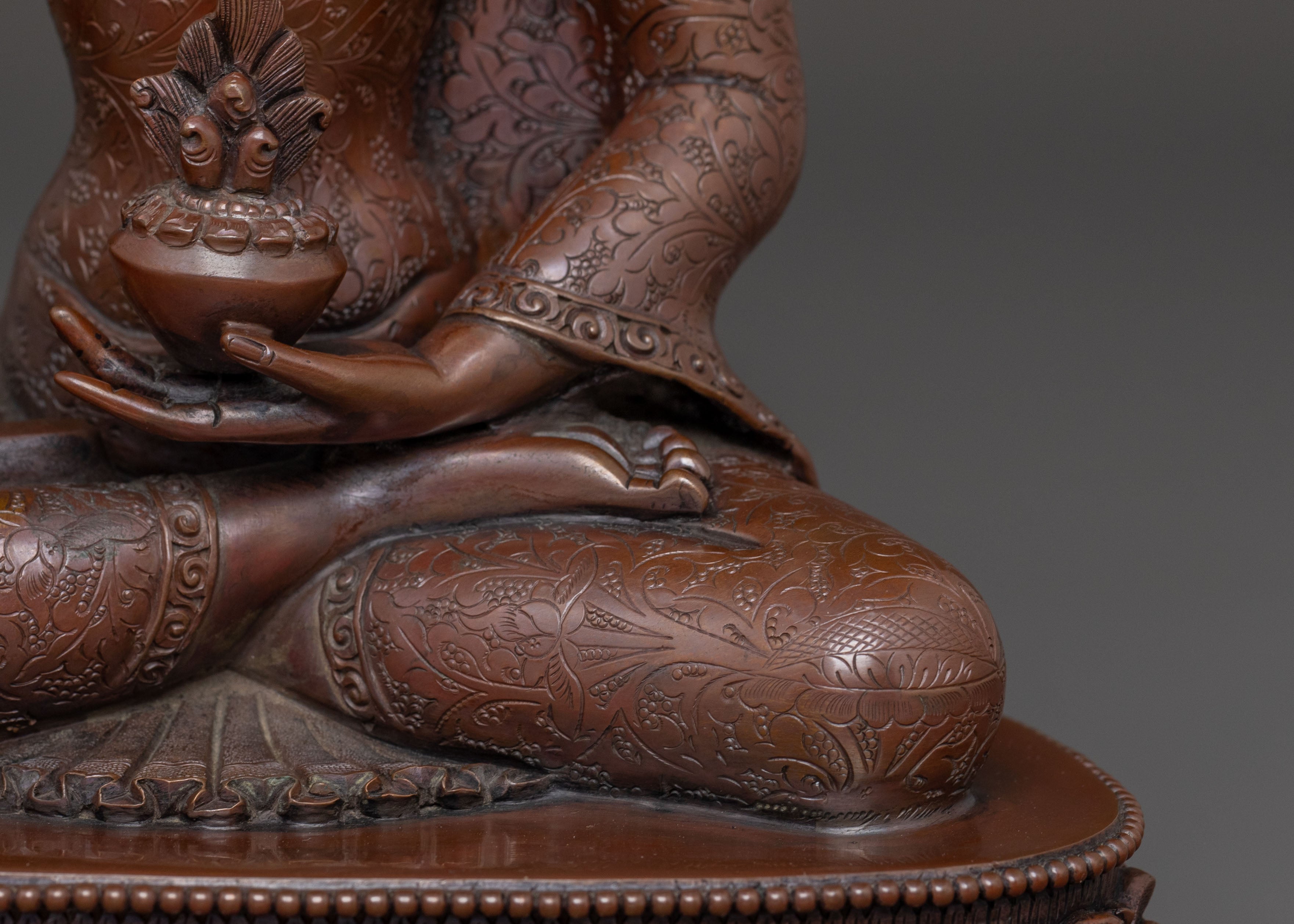 Crown Medicine Buddha Sculpture | Spiritual Healer