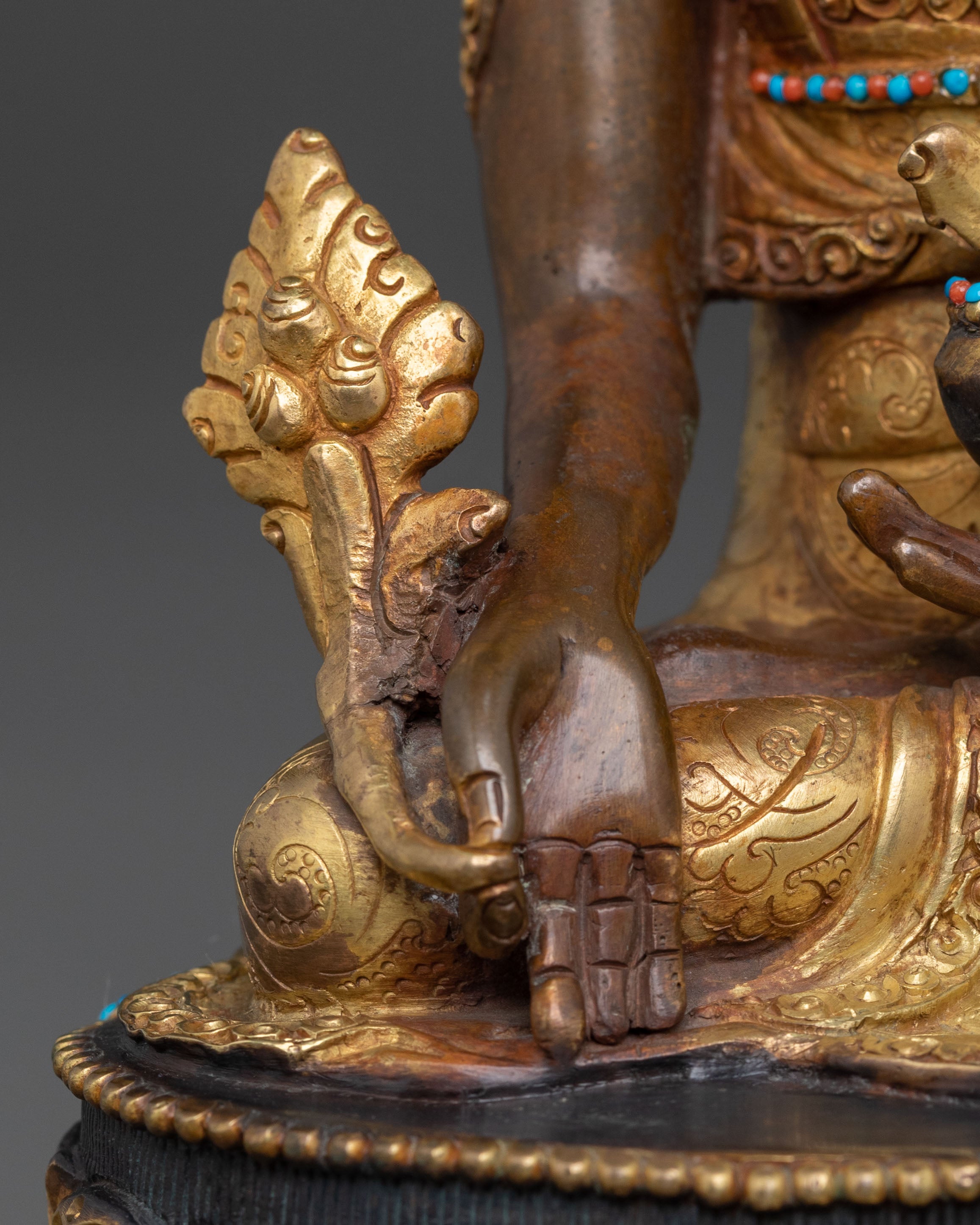Medicine Buddha Longevity Blessing Statue