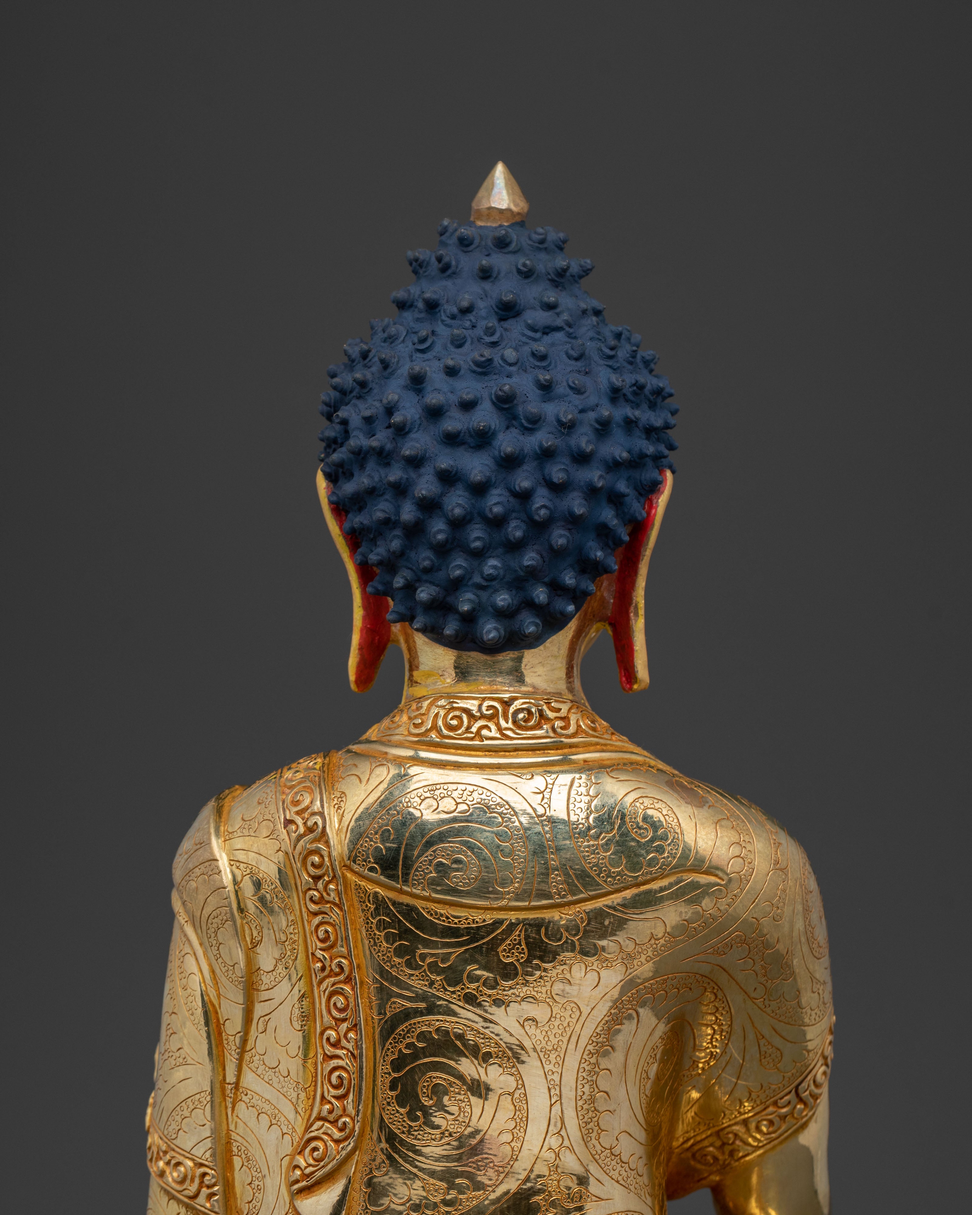 Peaceful Shakyamuni Buddha Sacred Figurine