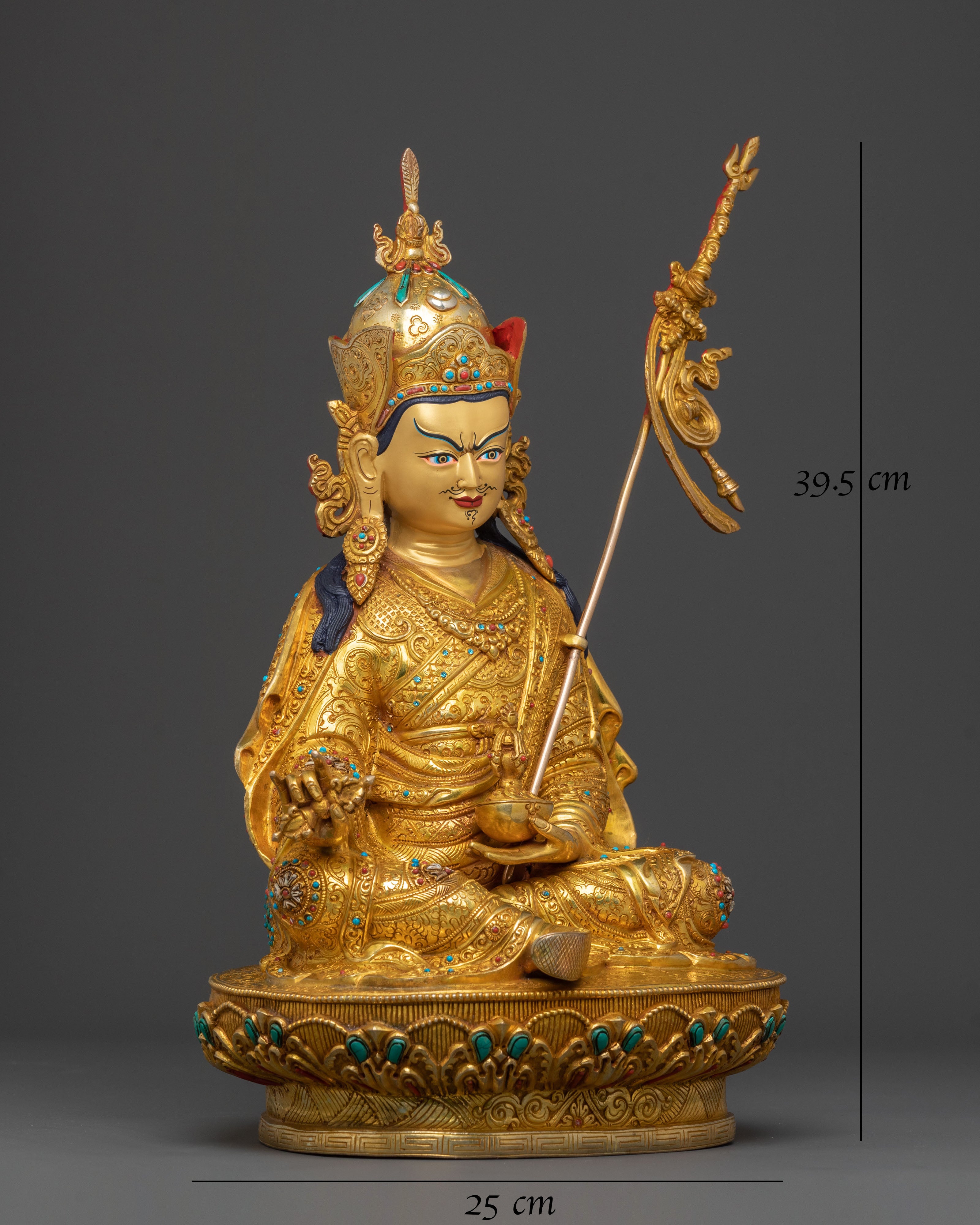 Divine Guru Rinpoche Statue for Spiritual Transformation