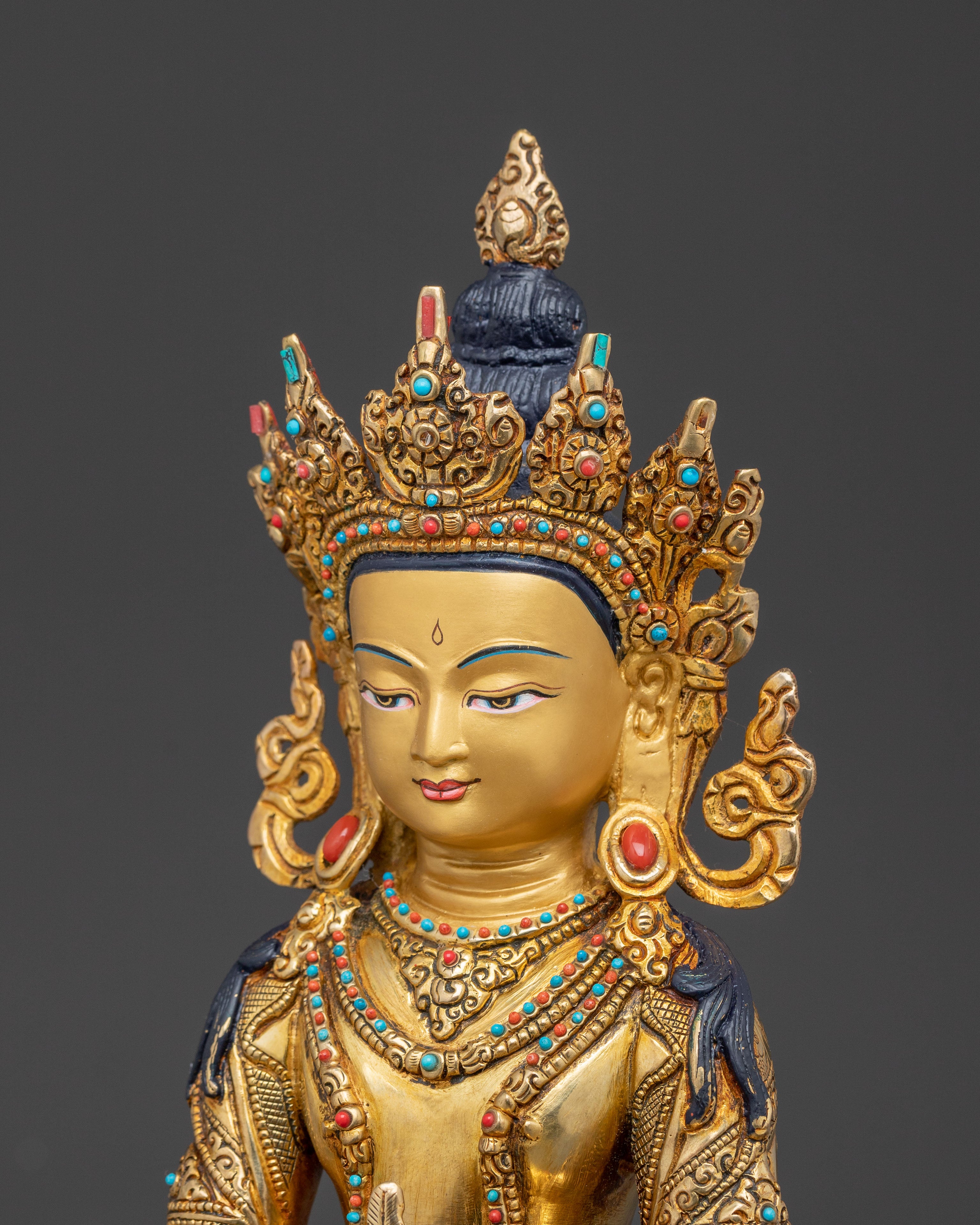 Amitayus Bodhisattva Statue for Altar