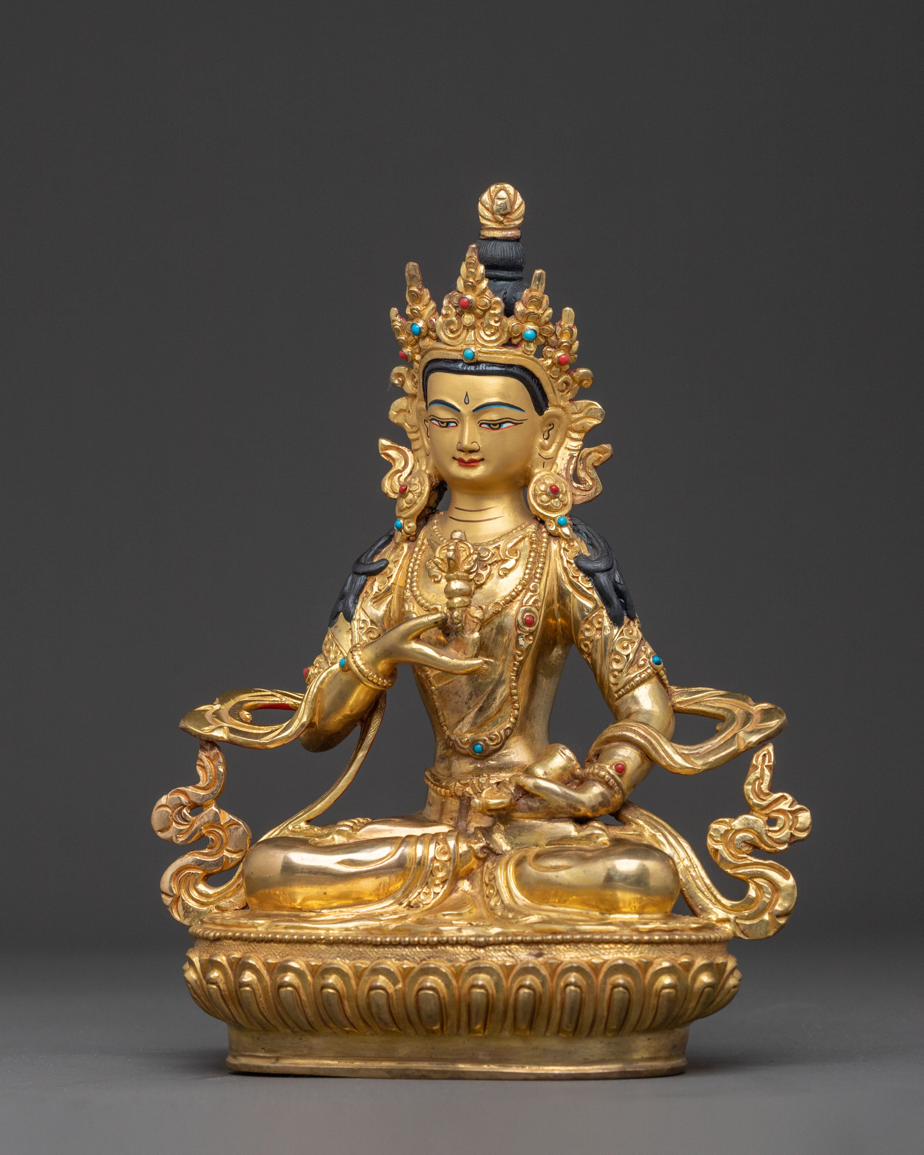 Vajrasattva Sculpture | Purification Buddhist Deity