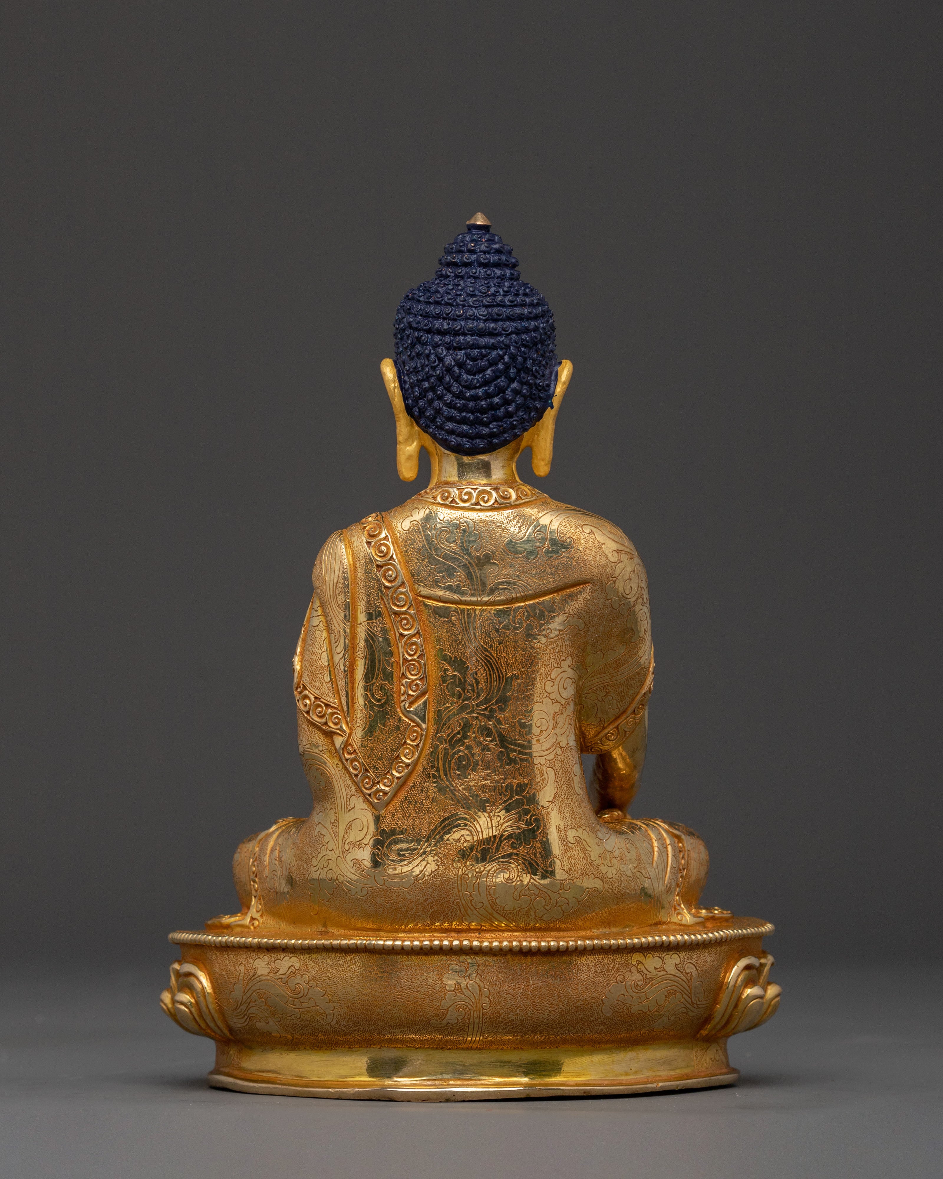 Handcrafted Statue of Shakyamuni Buddha | Spiritual Figurine