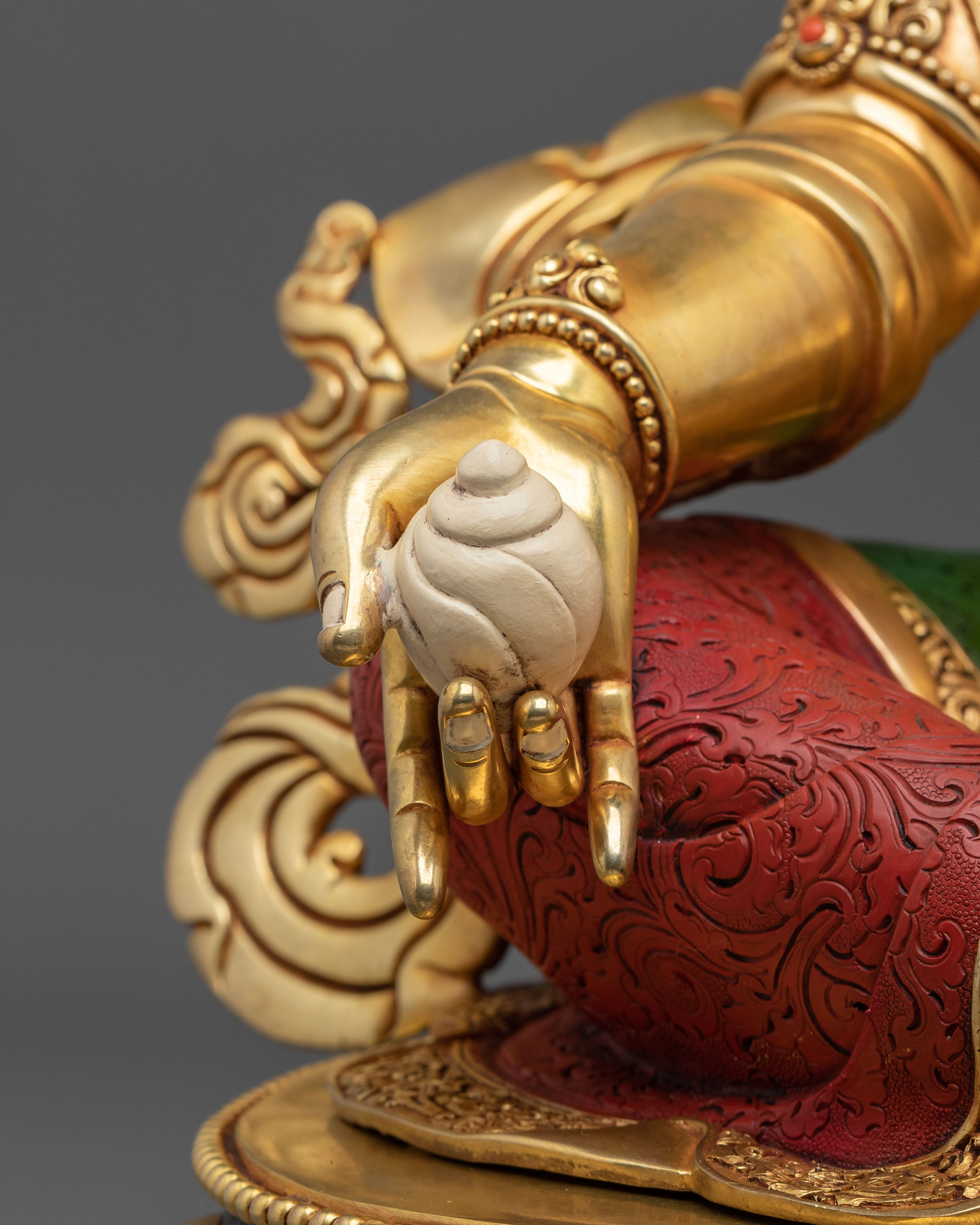 Handcrafted Dzambhala Statue | Sacred Altar Decor