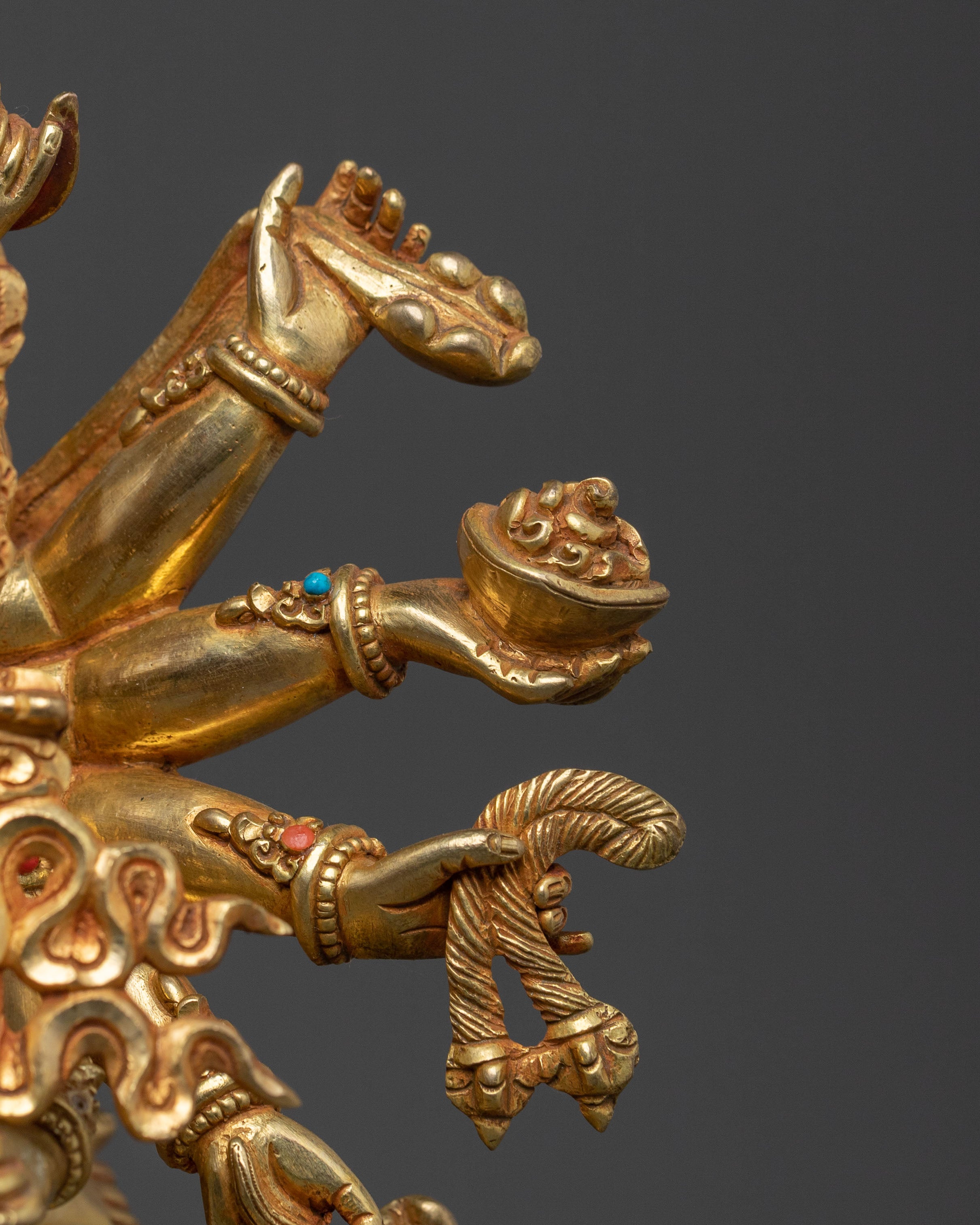 Chakrasamvara Statue with Vajravarahi | Sacred Union