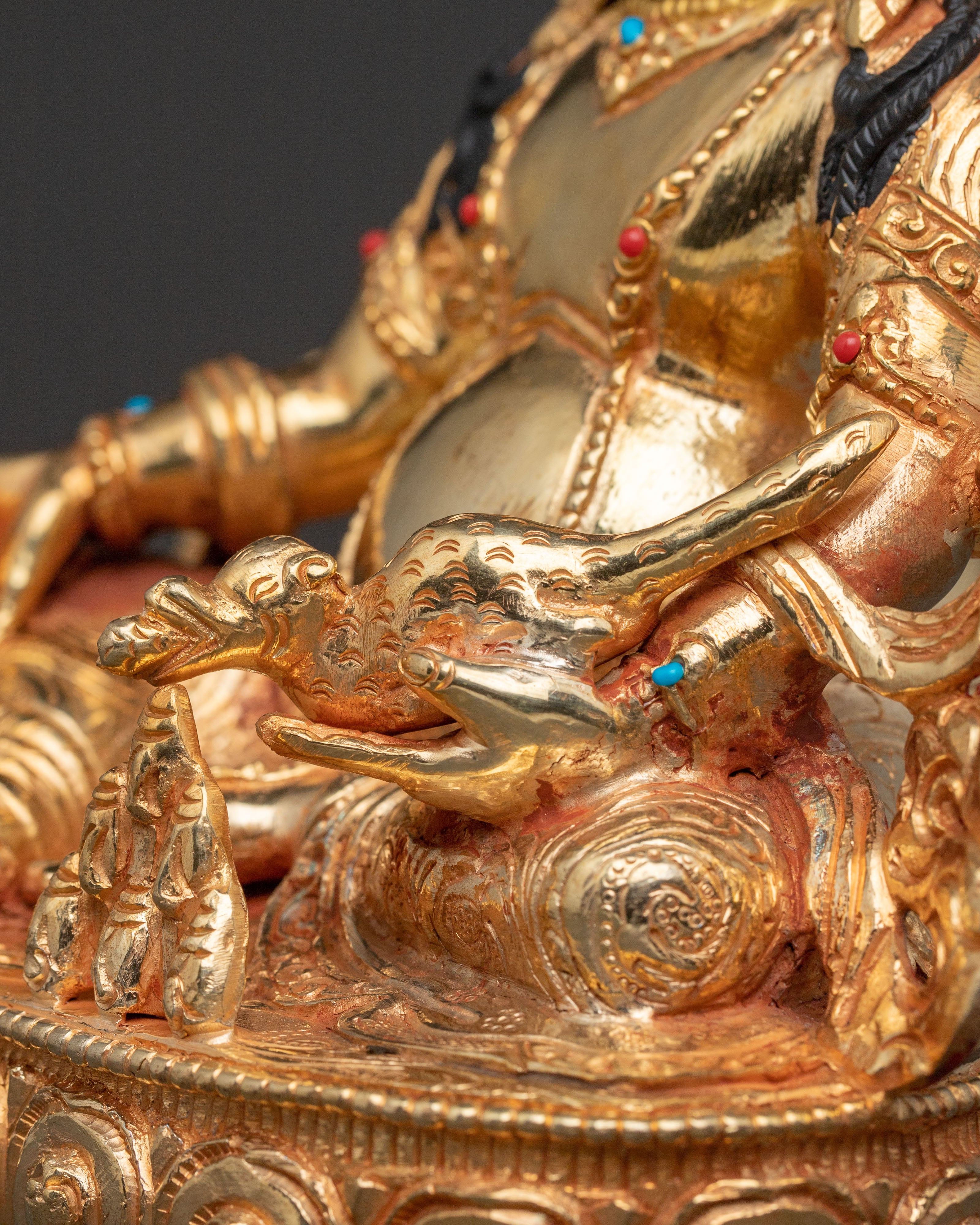 Lord Dzambhala Abundance Statue | Altar Decor