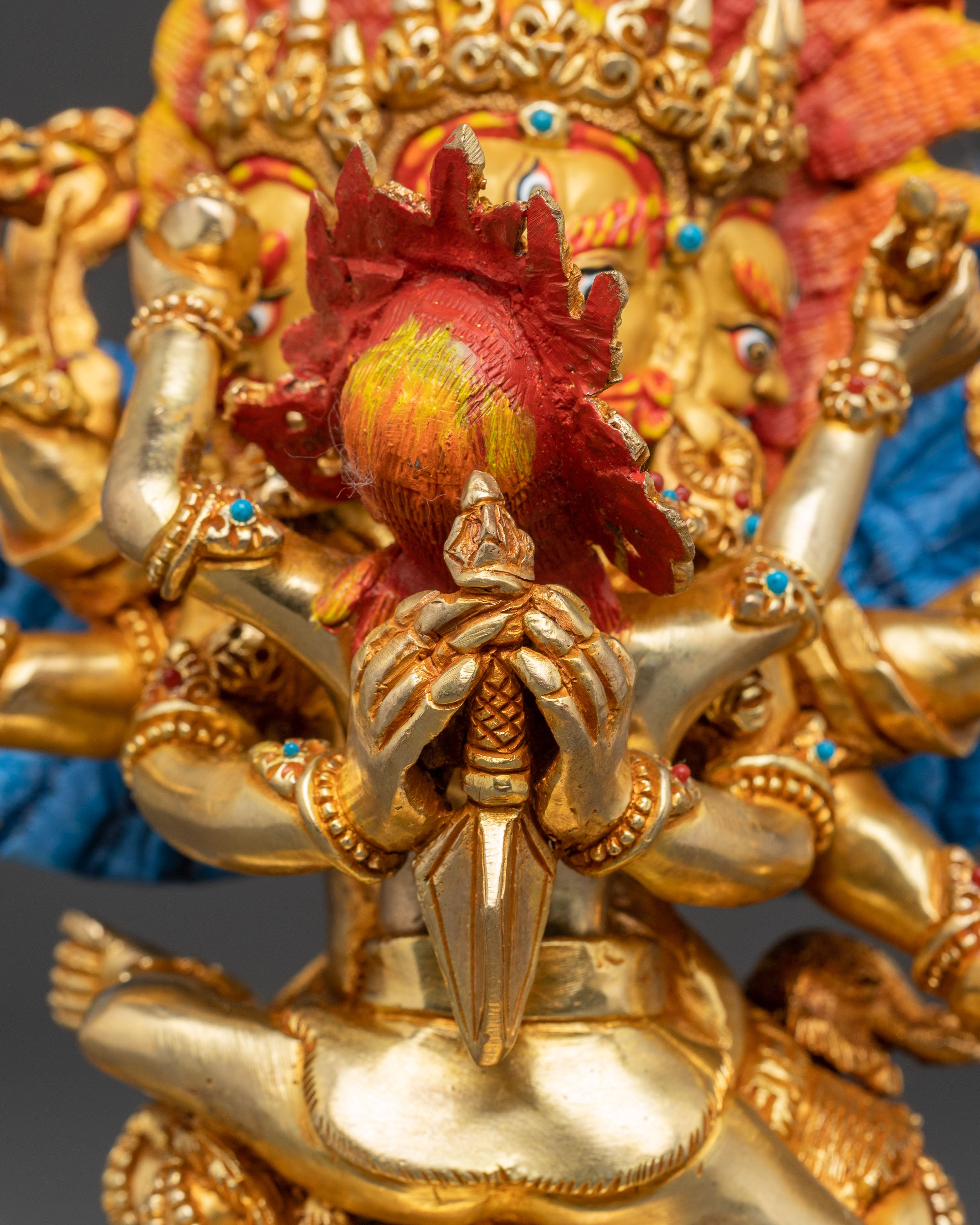 Vajrakilaya Statue: Most Powerful Wrathful Deities | Tibetan Buddhist Art