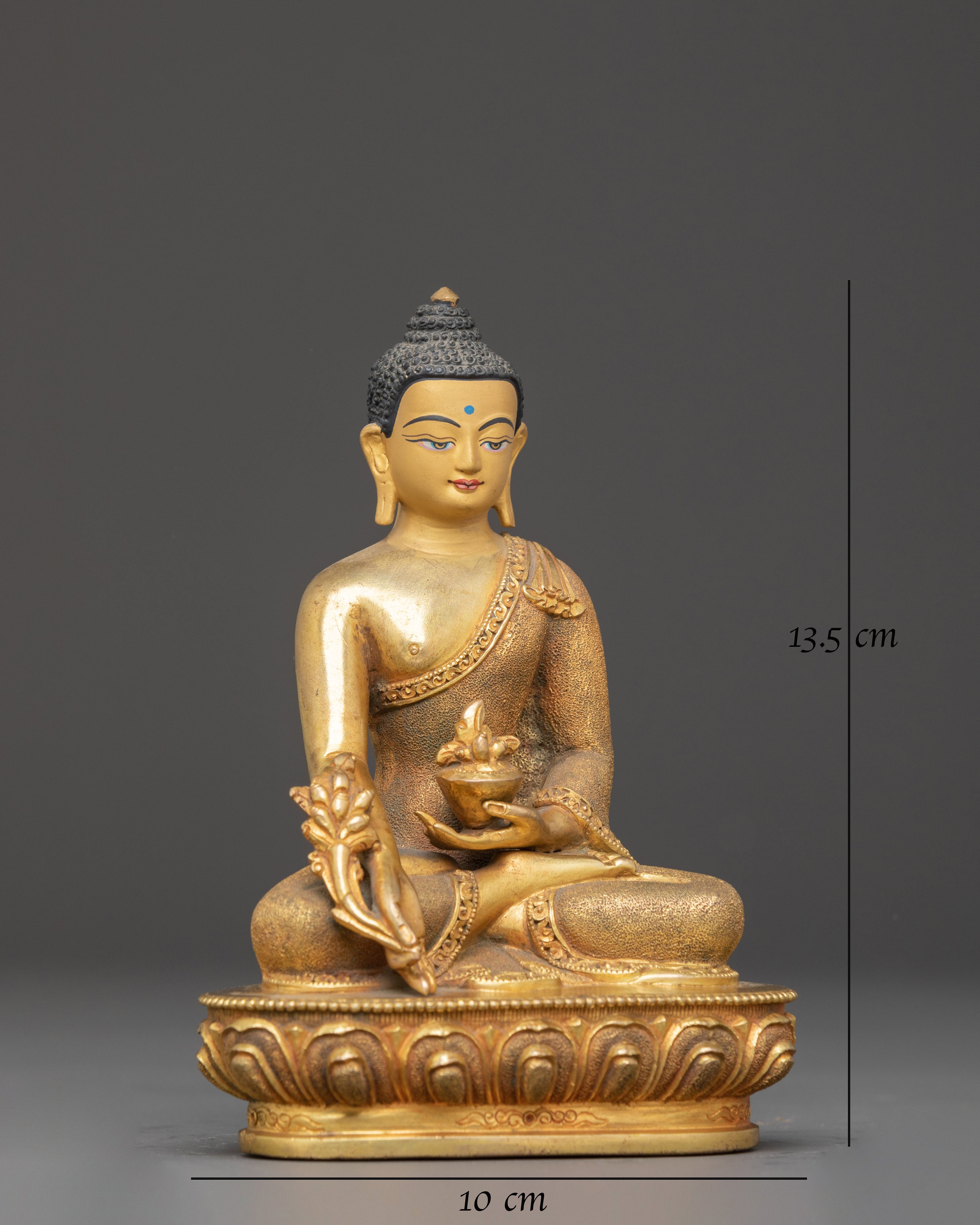 Tranquil Statue of Medicine Buddha