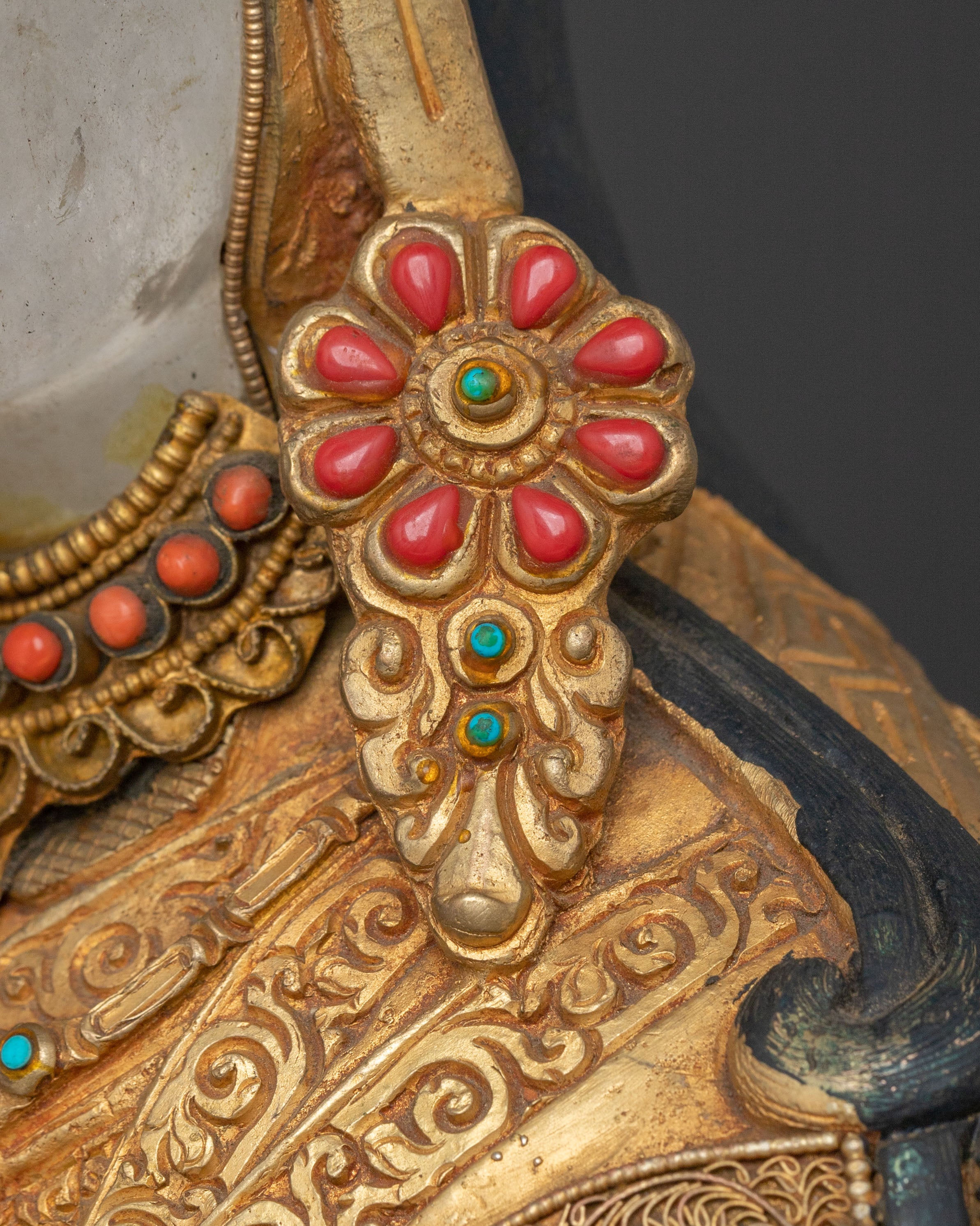 Sacred Guru Rinpoche Protection Statue