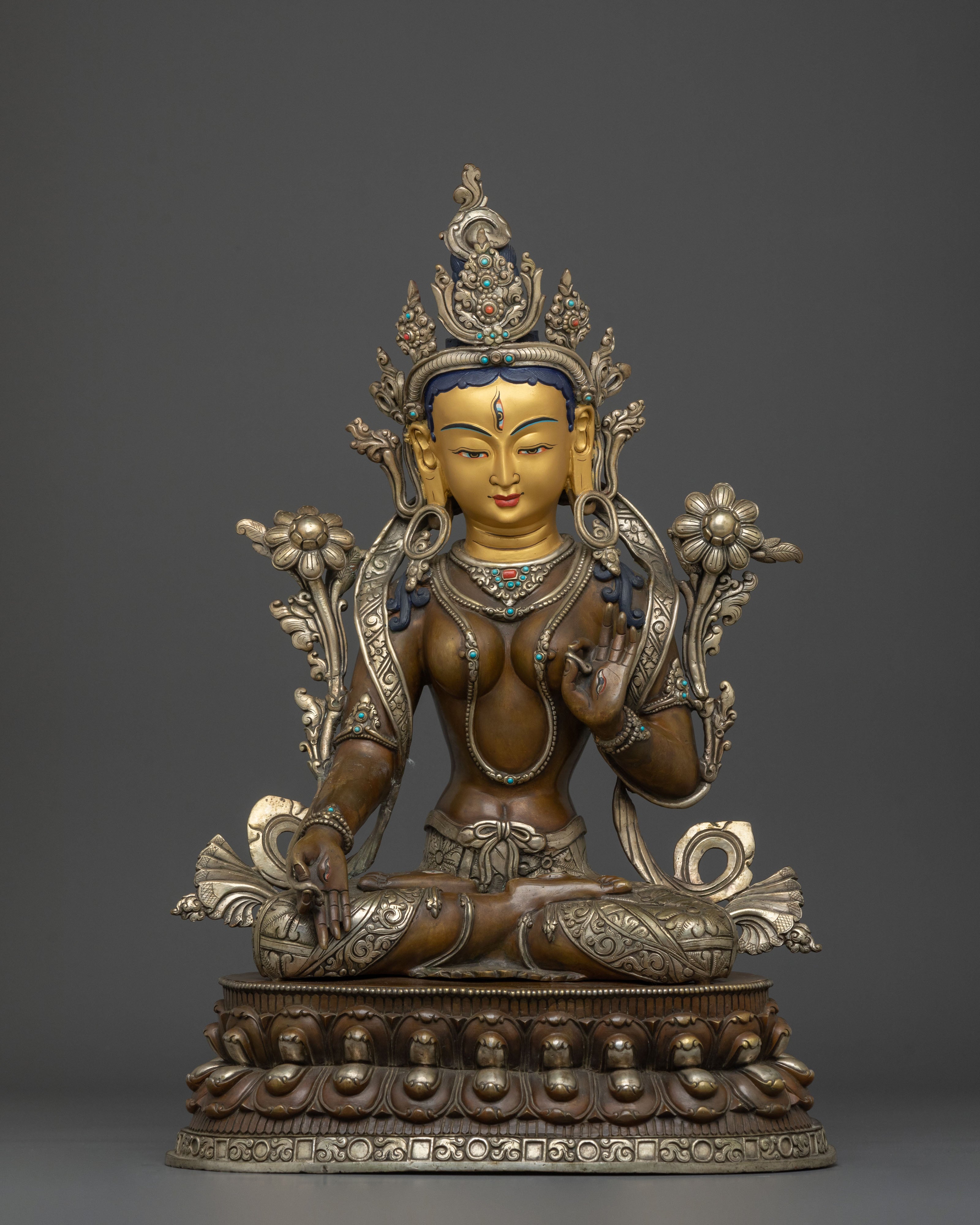 White Tara Statue