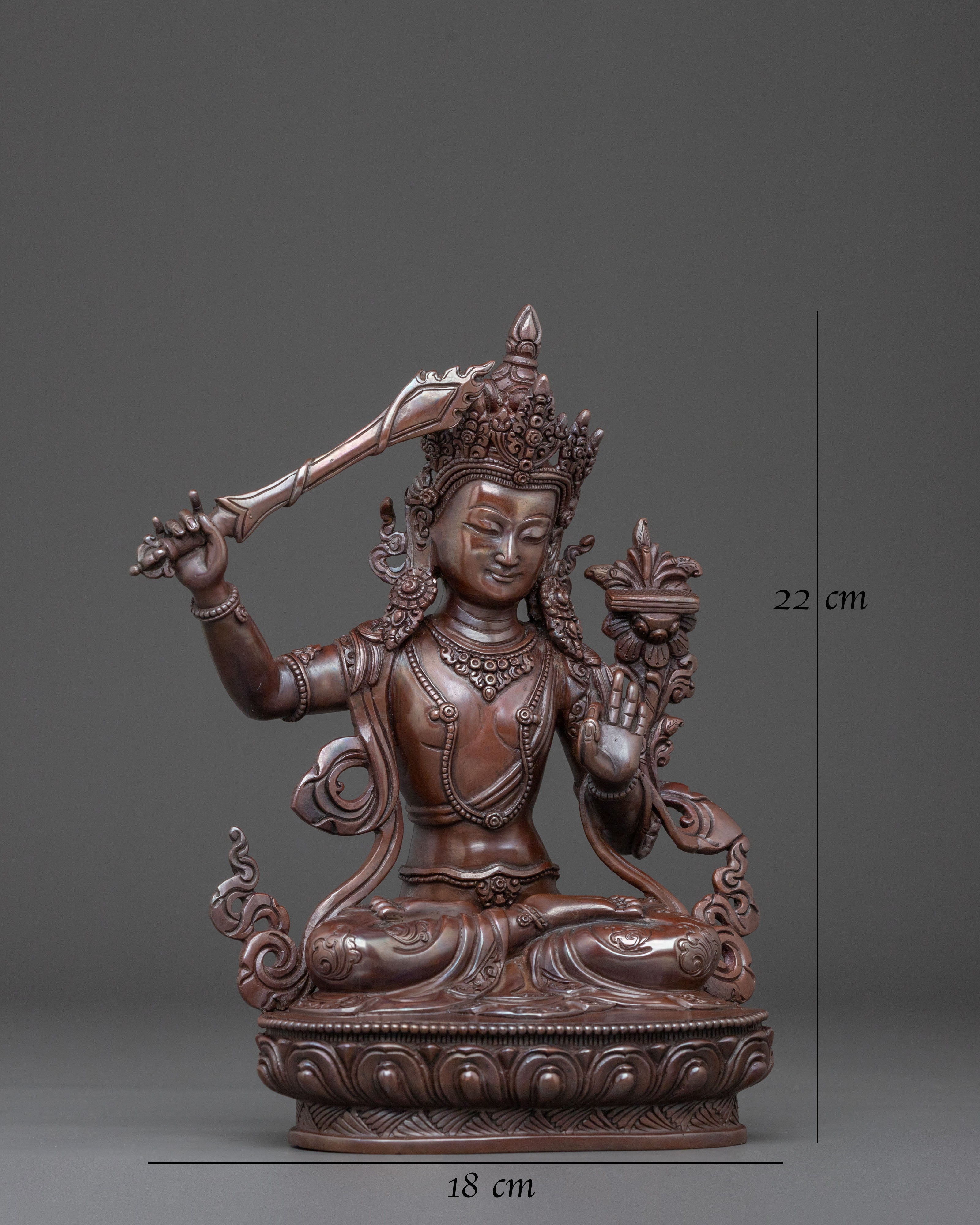 Sacred Manjushri Statue | Symbol of Wisdom
