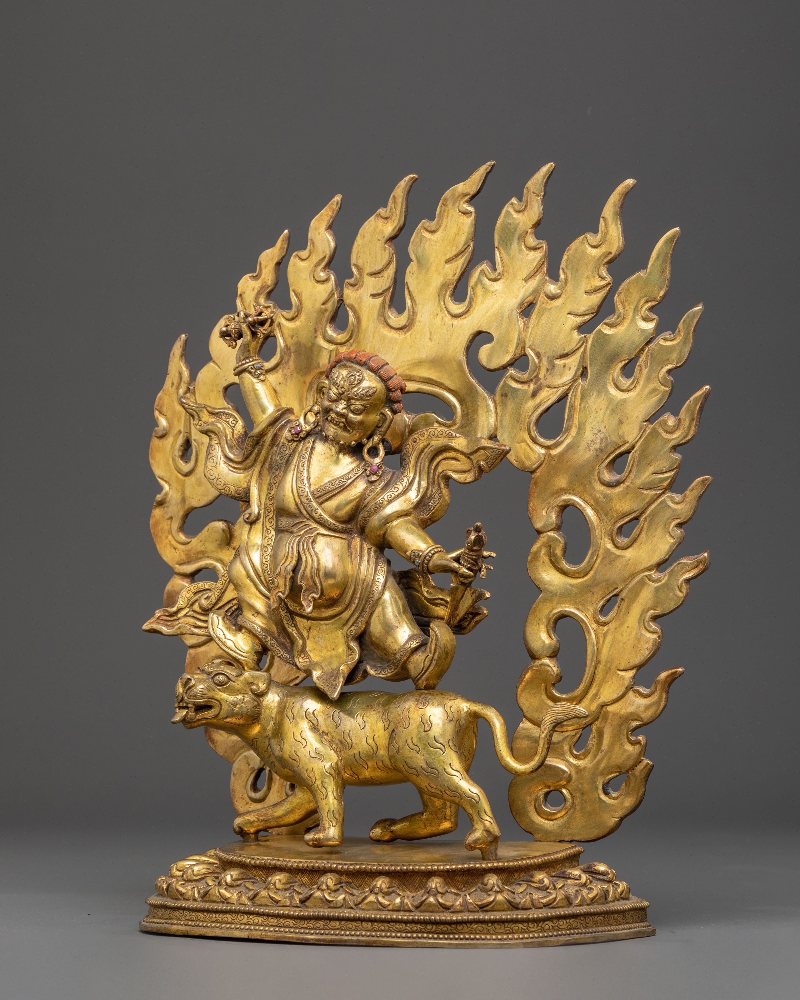 Handmade Dorje Drolo Buddhist Statue | Tantric Protector