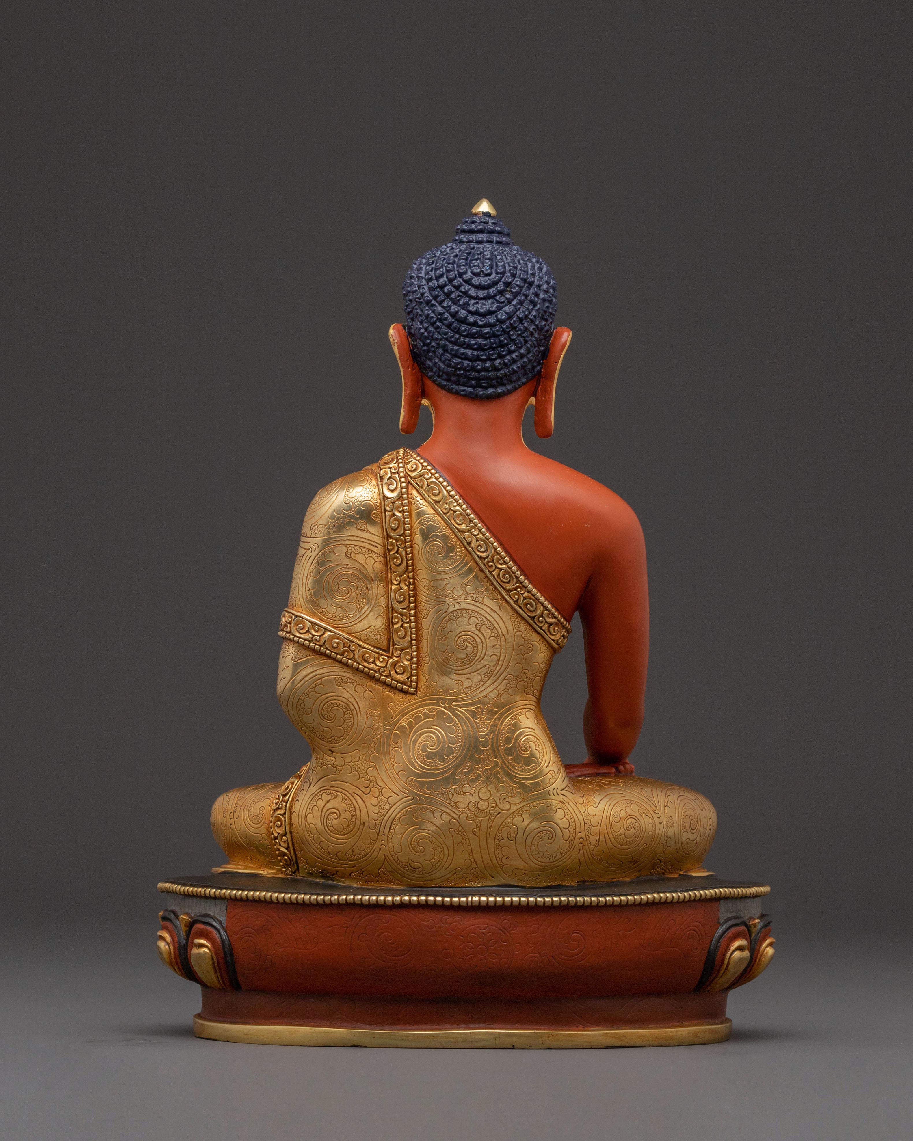 Awakened Shakyamuni Buddha Statue | Handcrafted Serenity