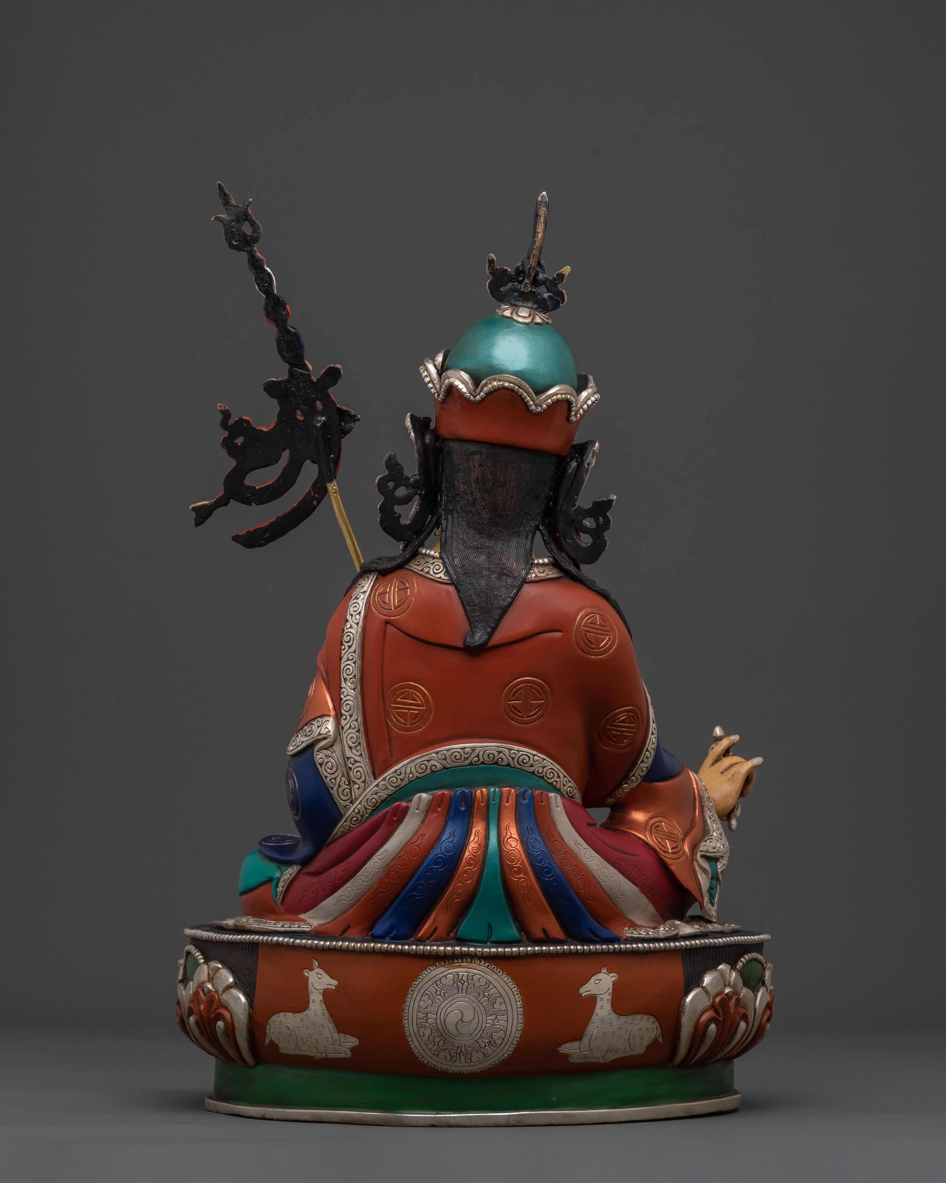 Guru Rinpoche Statue | 24K Gold Gilded Masterpiece