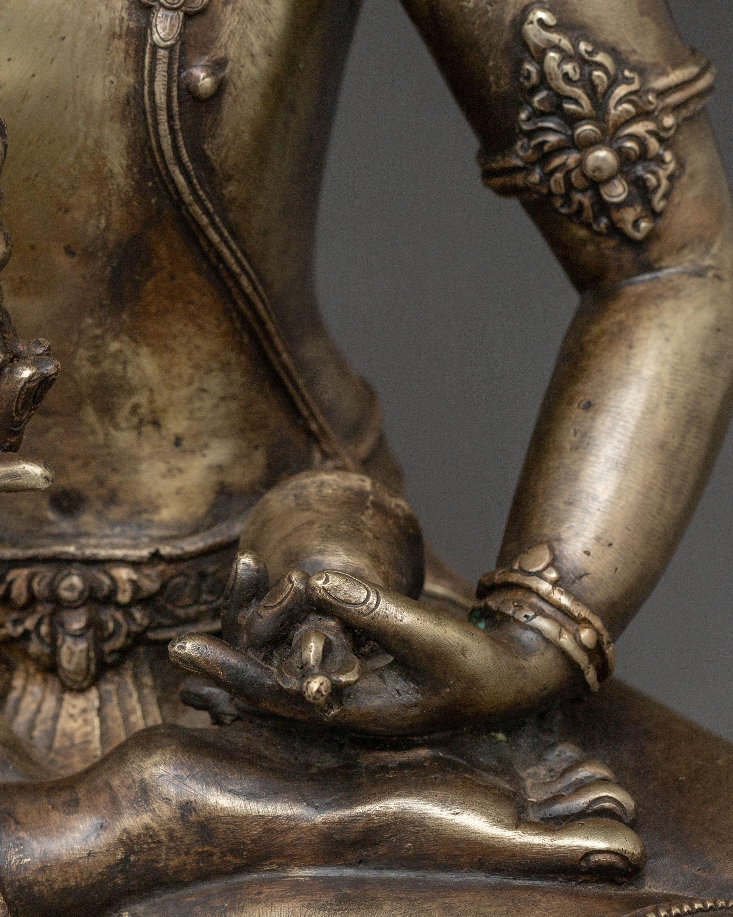Vajrasattva Bronze Statue for Spiritual Space