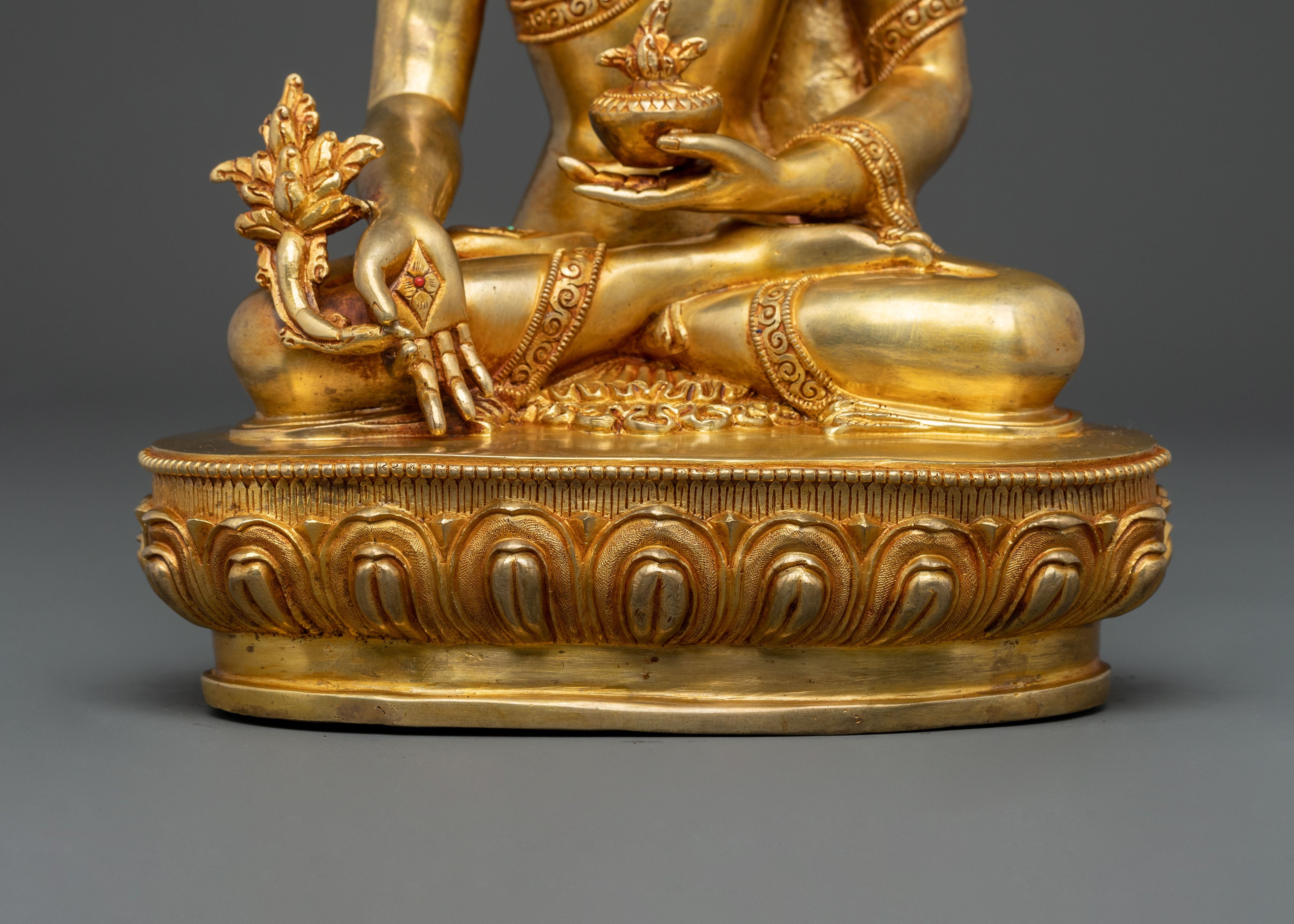 Handcrafted Medicine Buddha Healing Statue
