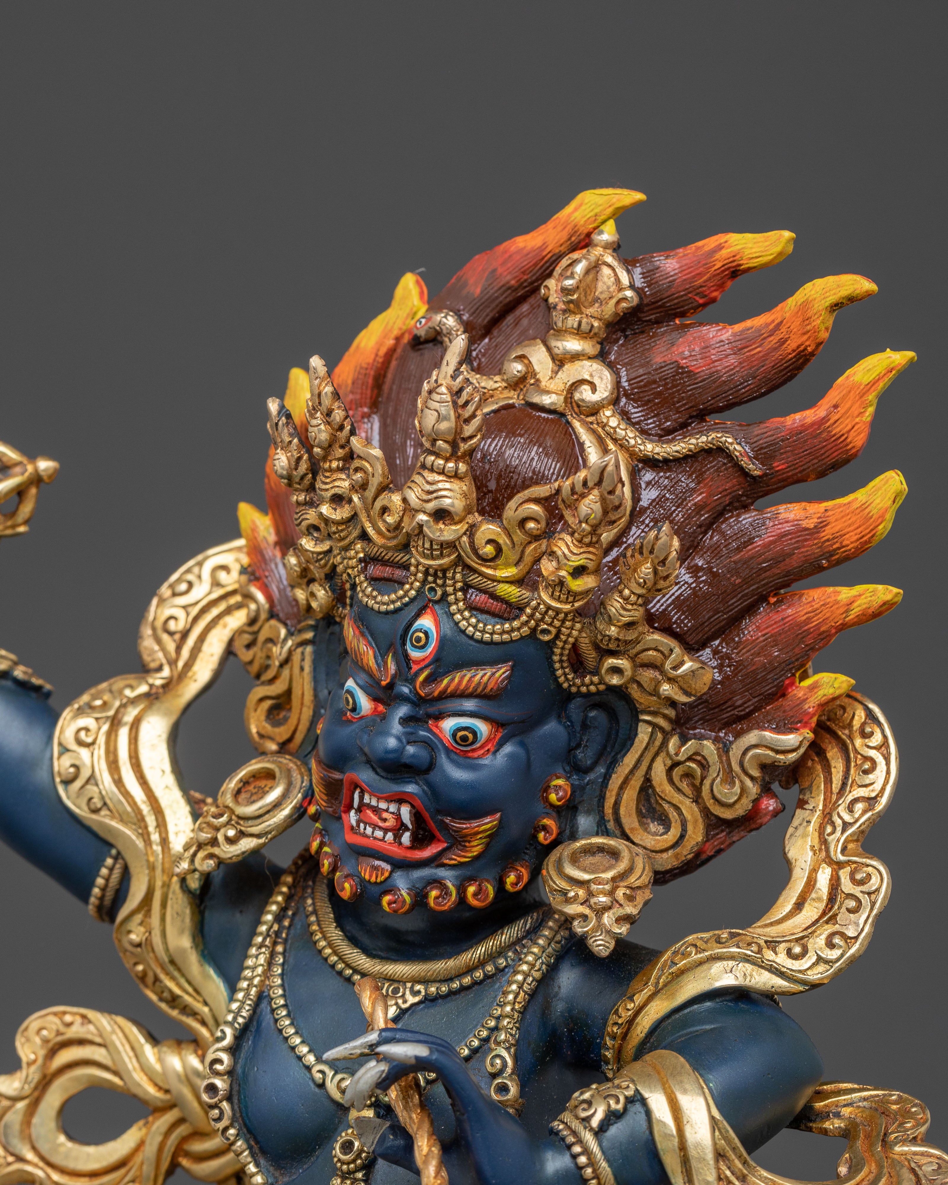 Sacred Statue of Vajrapani Bodhisattva | | Protector Deity of Strength