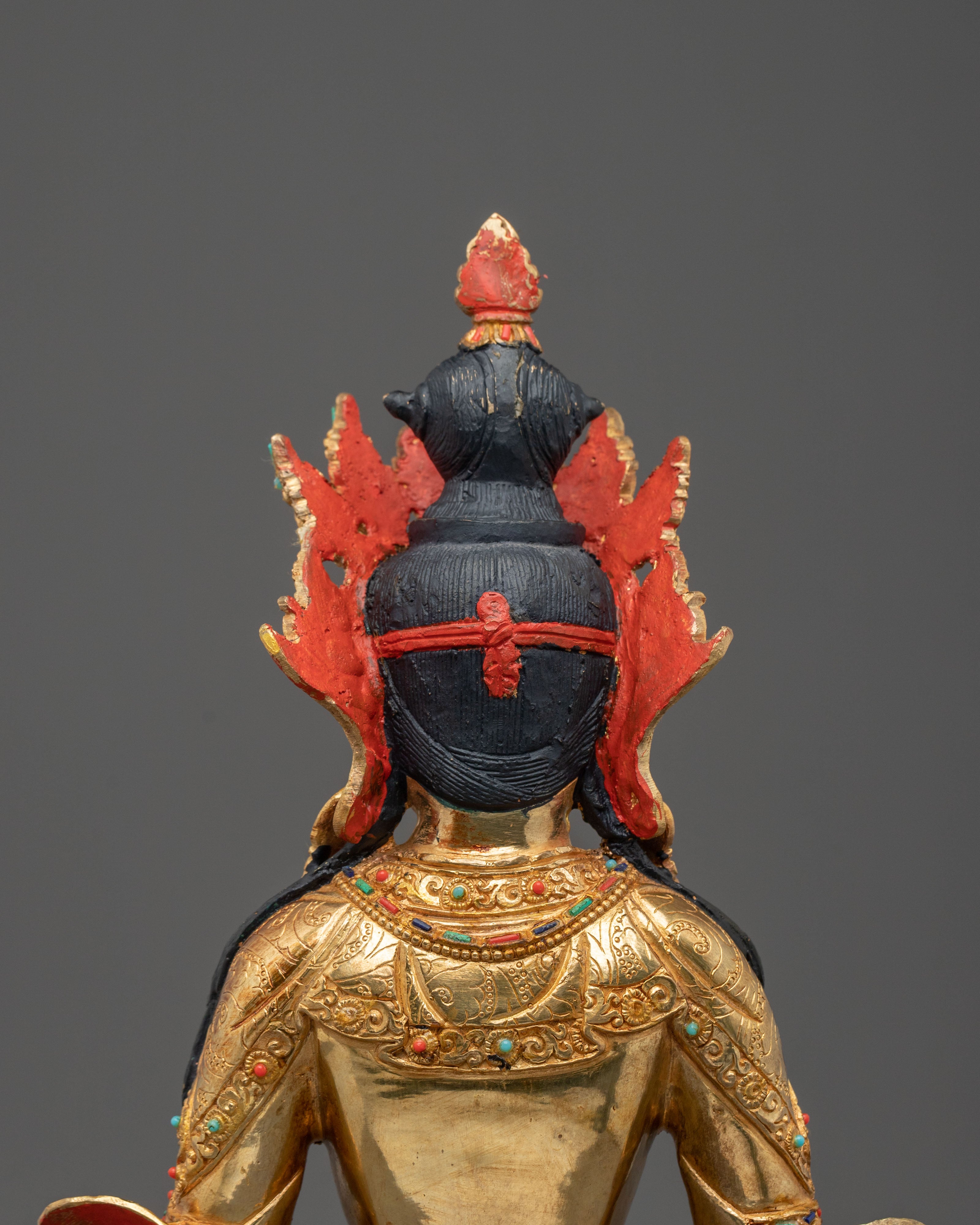 Amitayus Vajrayana Sacred Figure: Buddha of Longevity