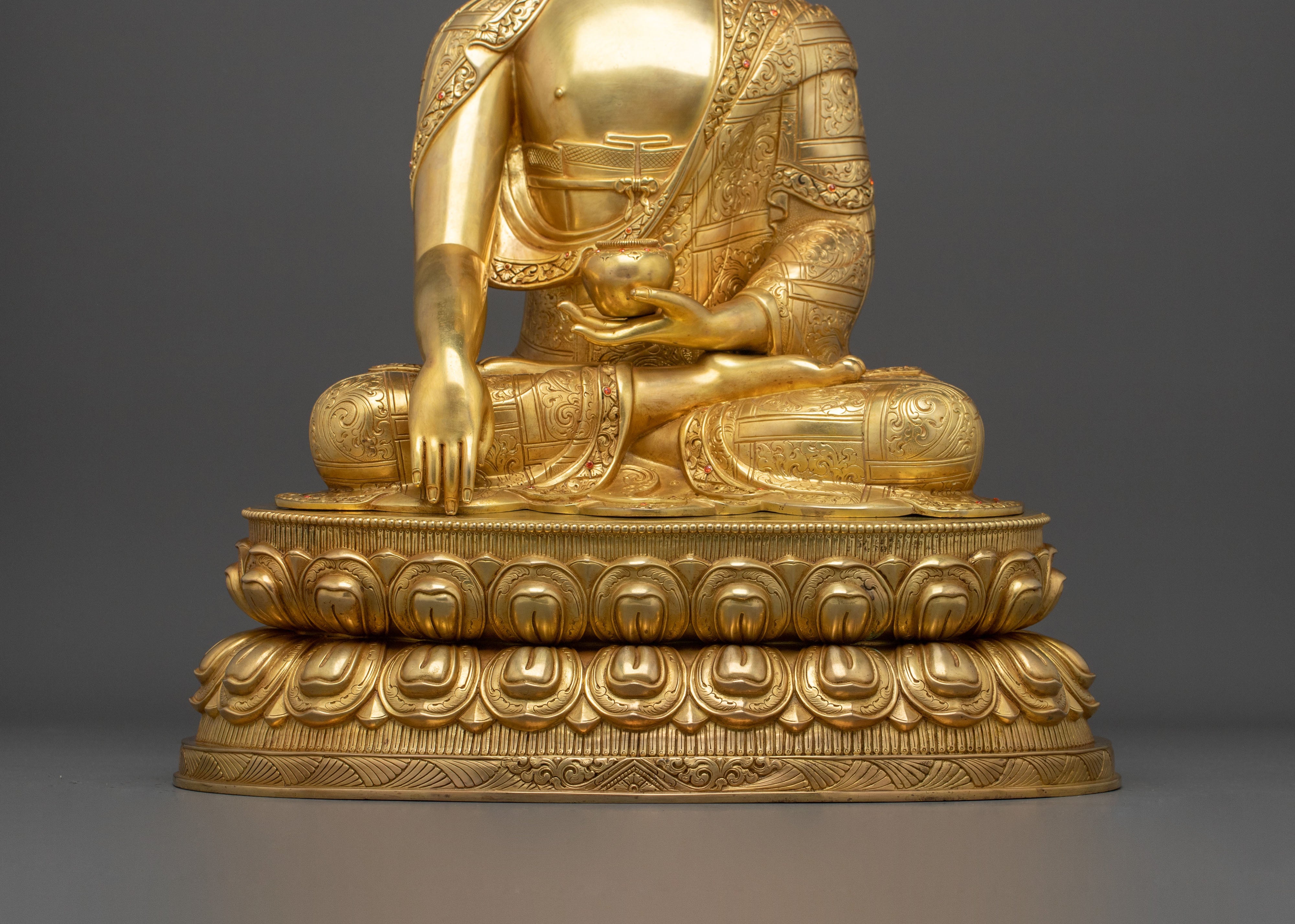 Shakyamuni Buddha Sacred Sculpture | Altar Home Decor