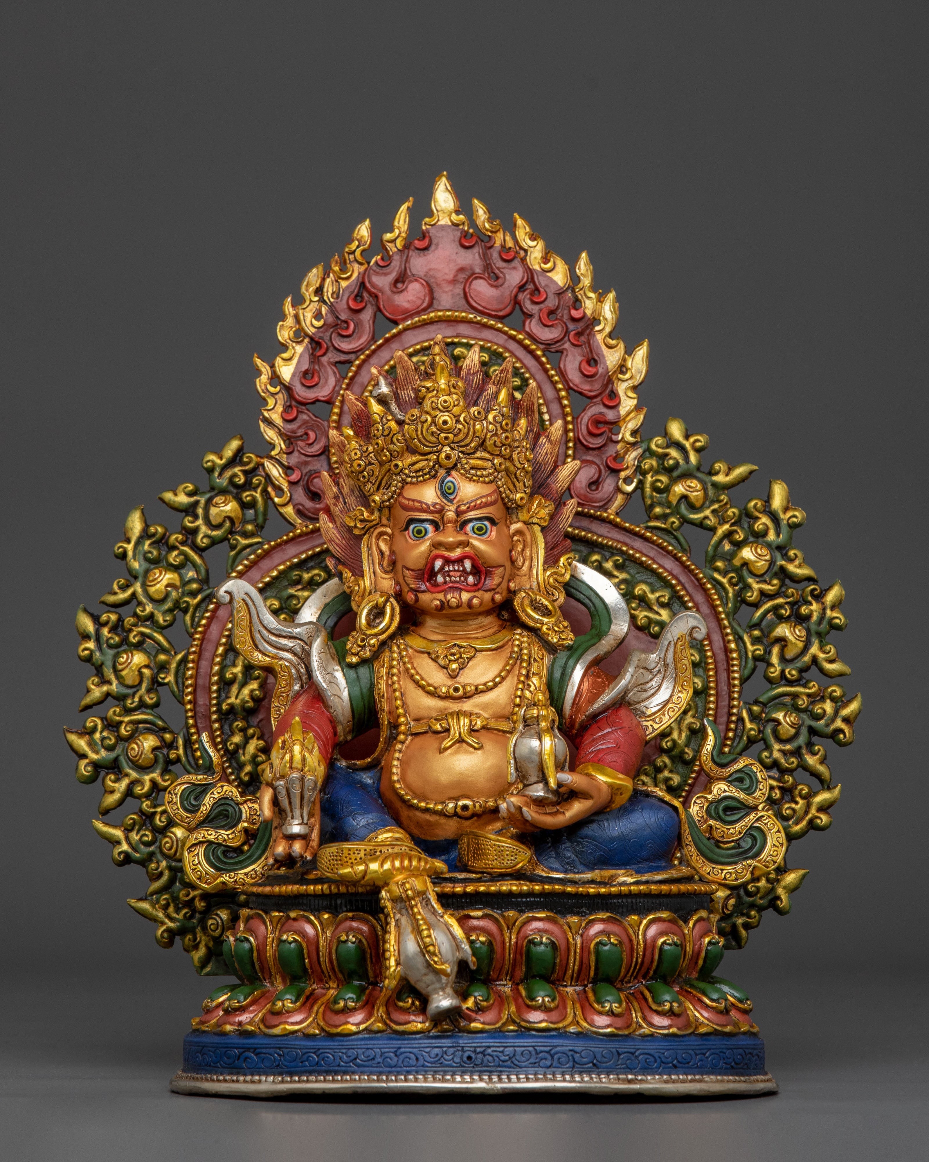 Handmade Shanglon Dorje Dudul Sculpture | Symbol of Protection and Power