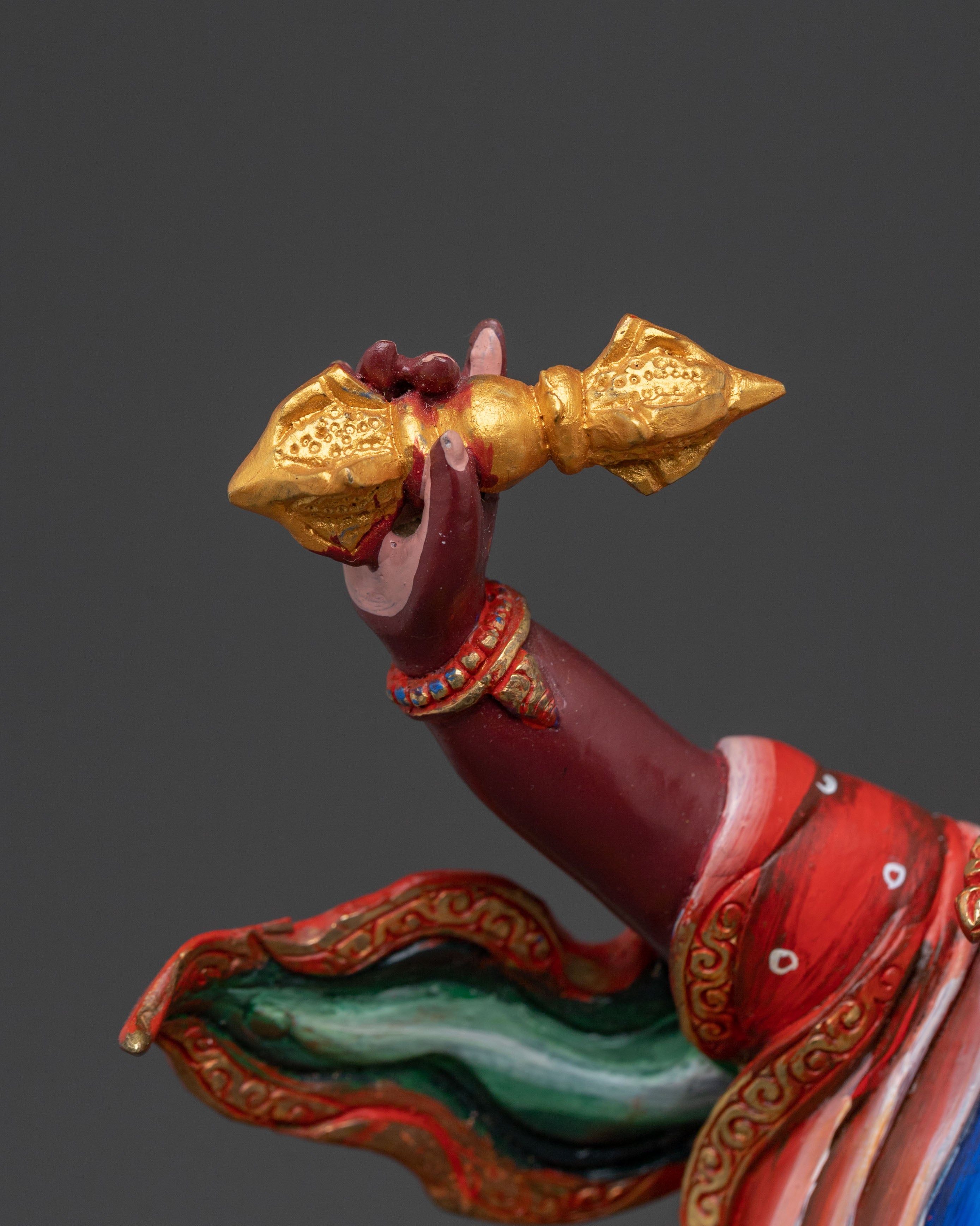 Fiery Dorje Drollo Statue | Buddhist Home Decor