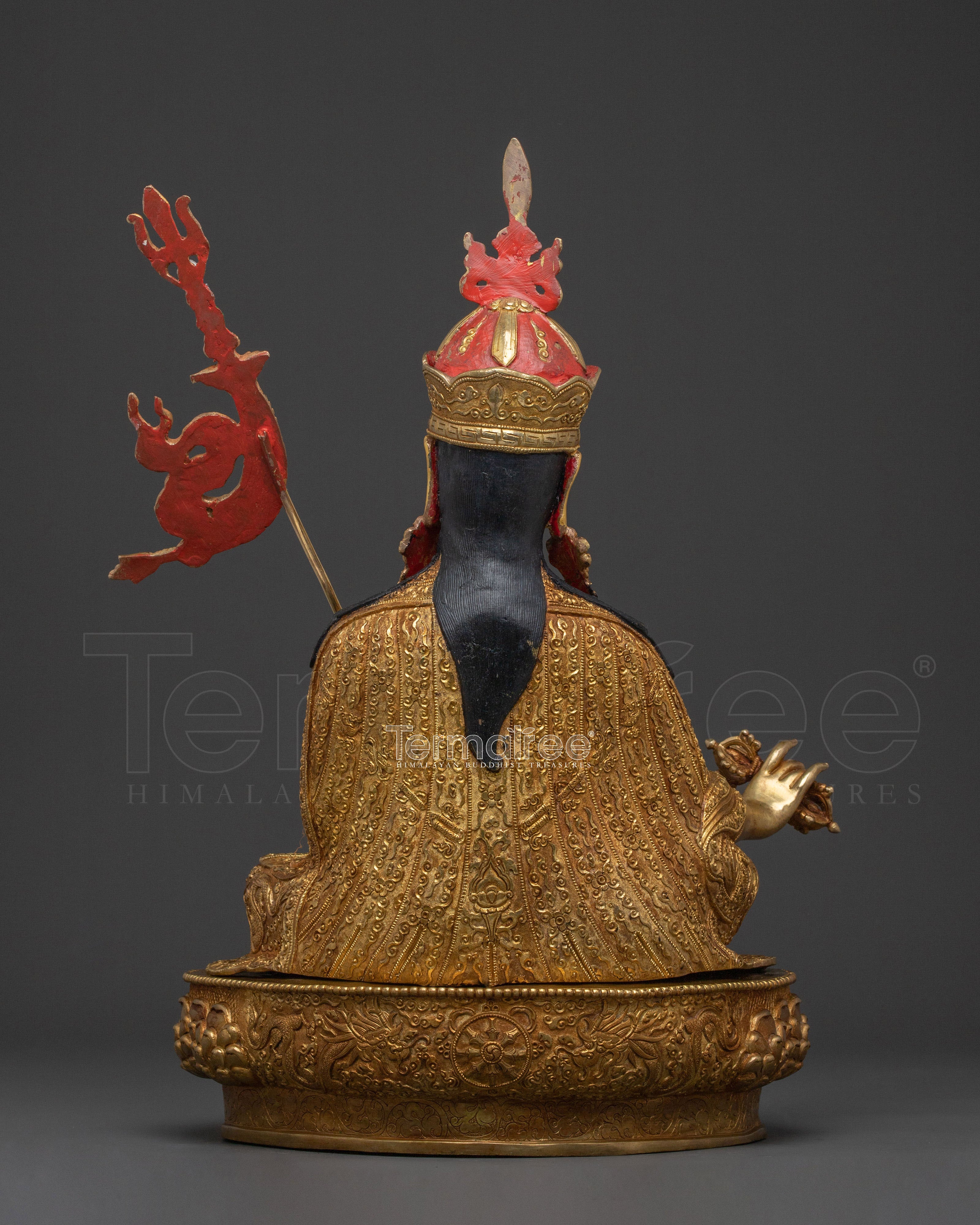 Guru Rinpoche Himalayan Handcrafted Statue | The Vajrayana Master