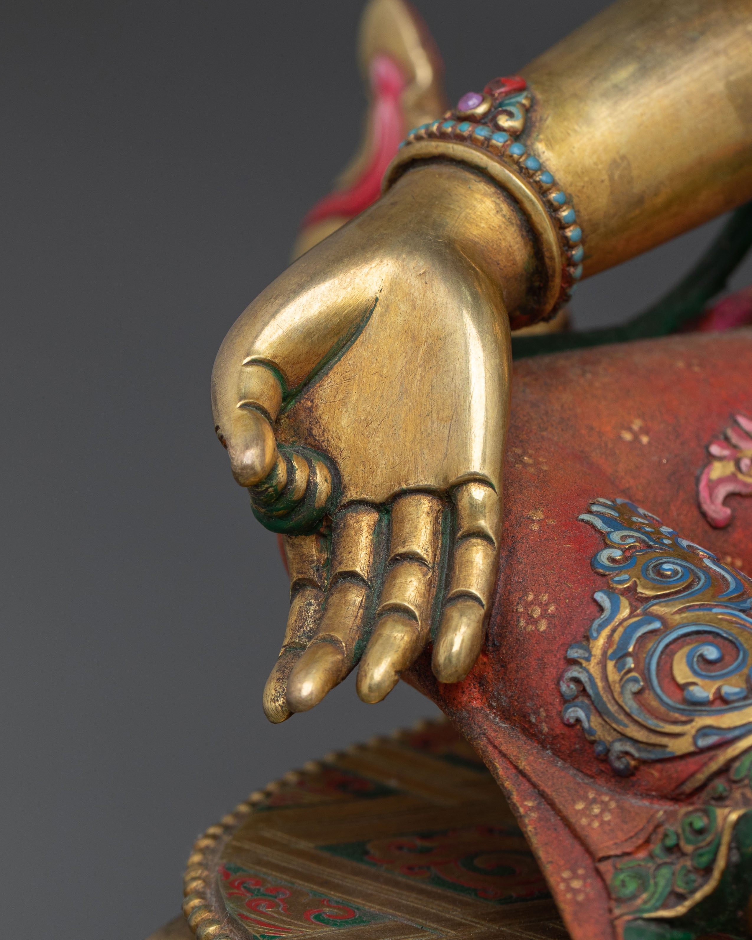 Green Tara Guardian Deity Statue | Compassion Home Altar Decor