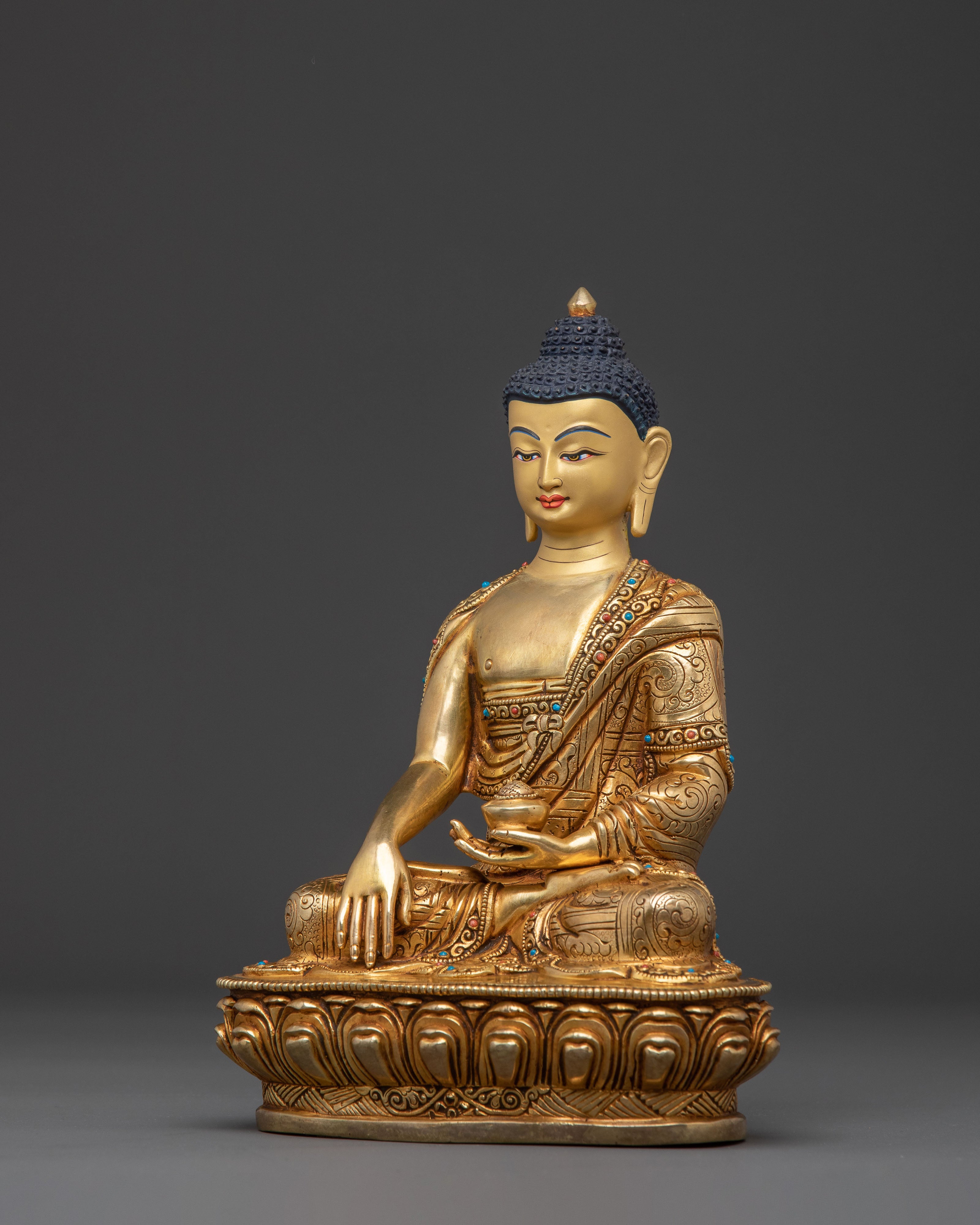 Shakyamuni Buddha Traditional Handcrafted Statue