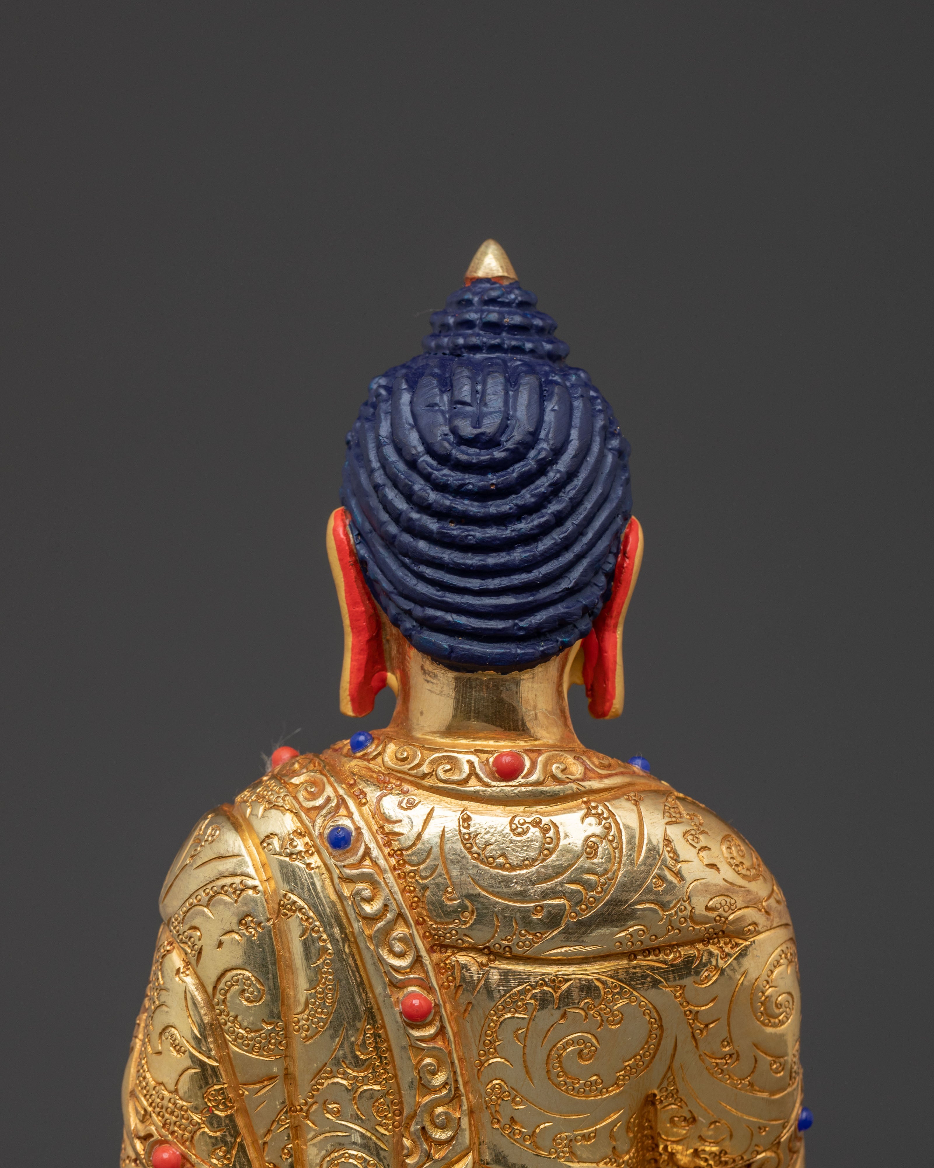 Shakyamuni Buddha: 24K Gold Gilded Serenity