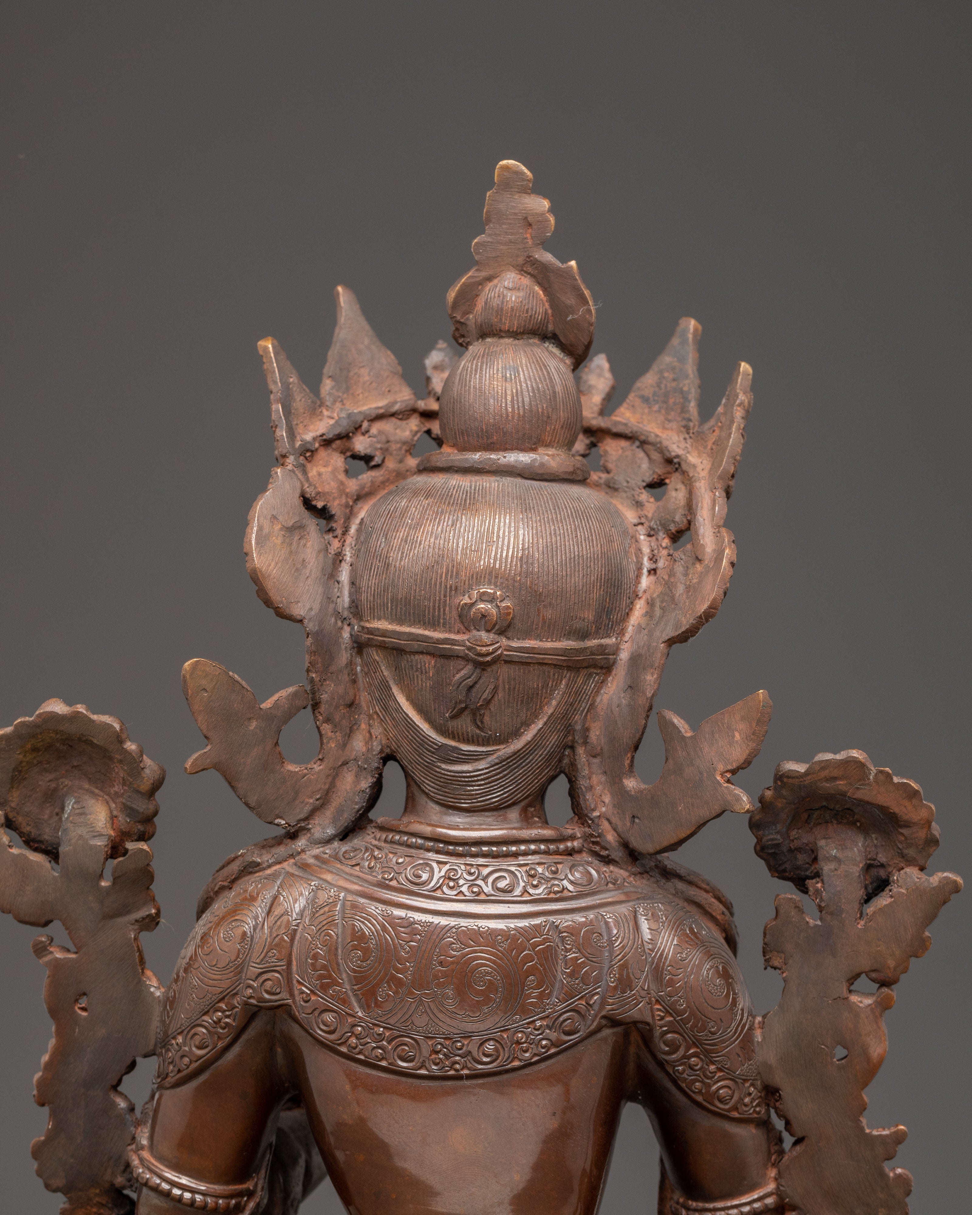 Shyama Tara | Oxidized Copper Sculpture