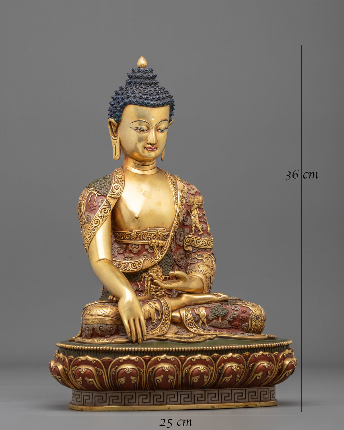 Handmade Shakyamuni Buddha Statue | Buddhist Figurine