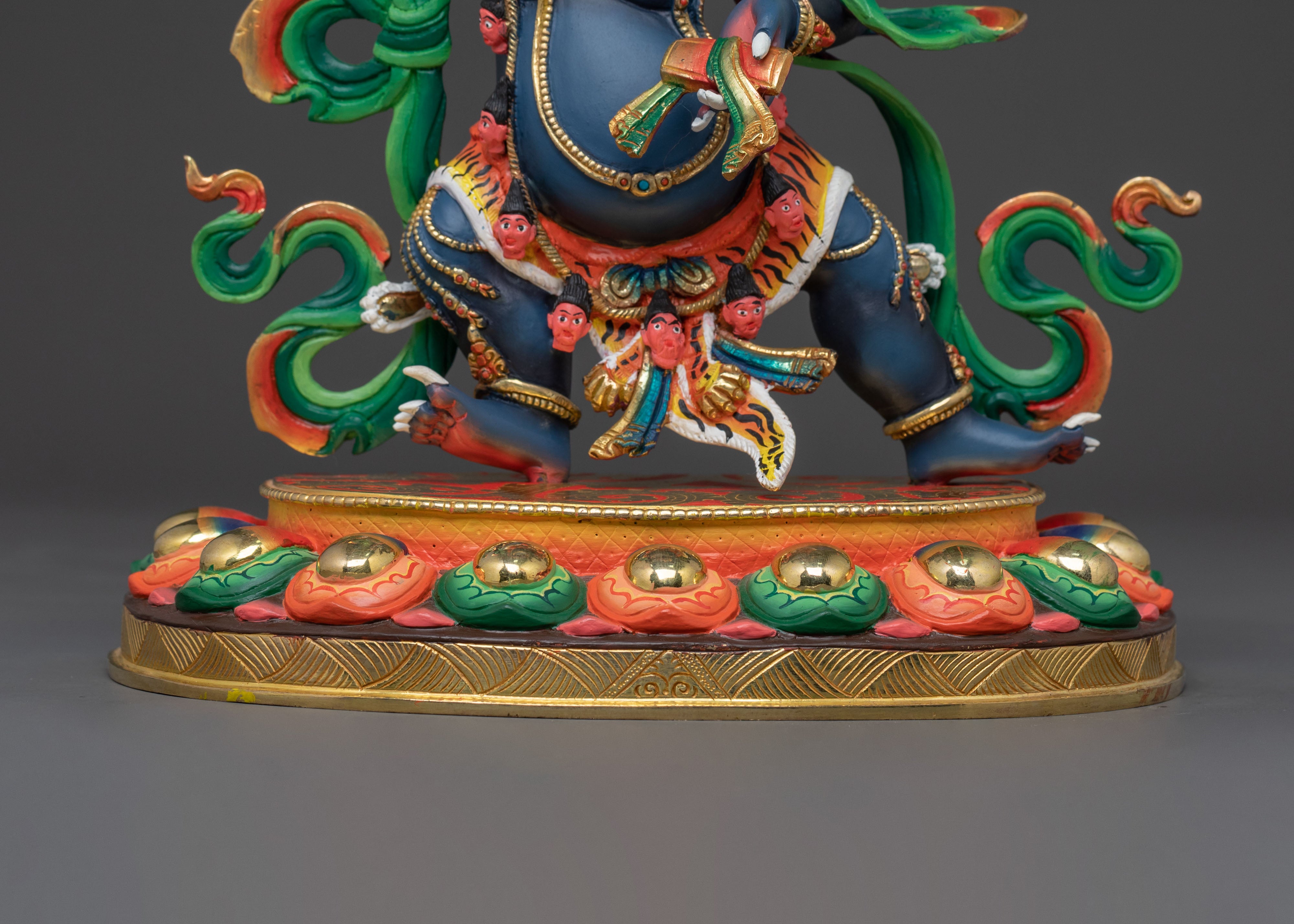 Black Manjushri Spiritual Statue | Symbol of Strength