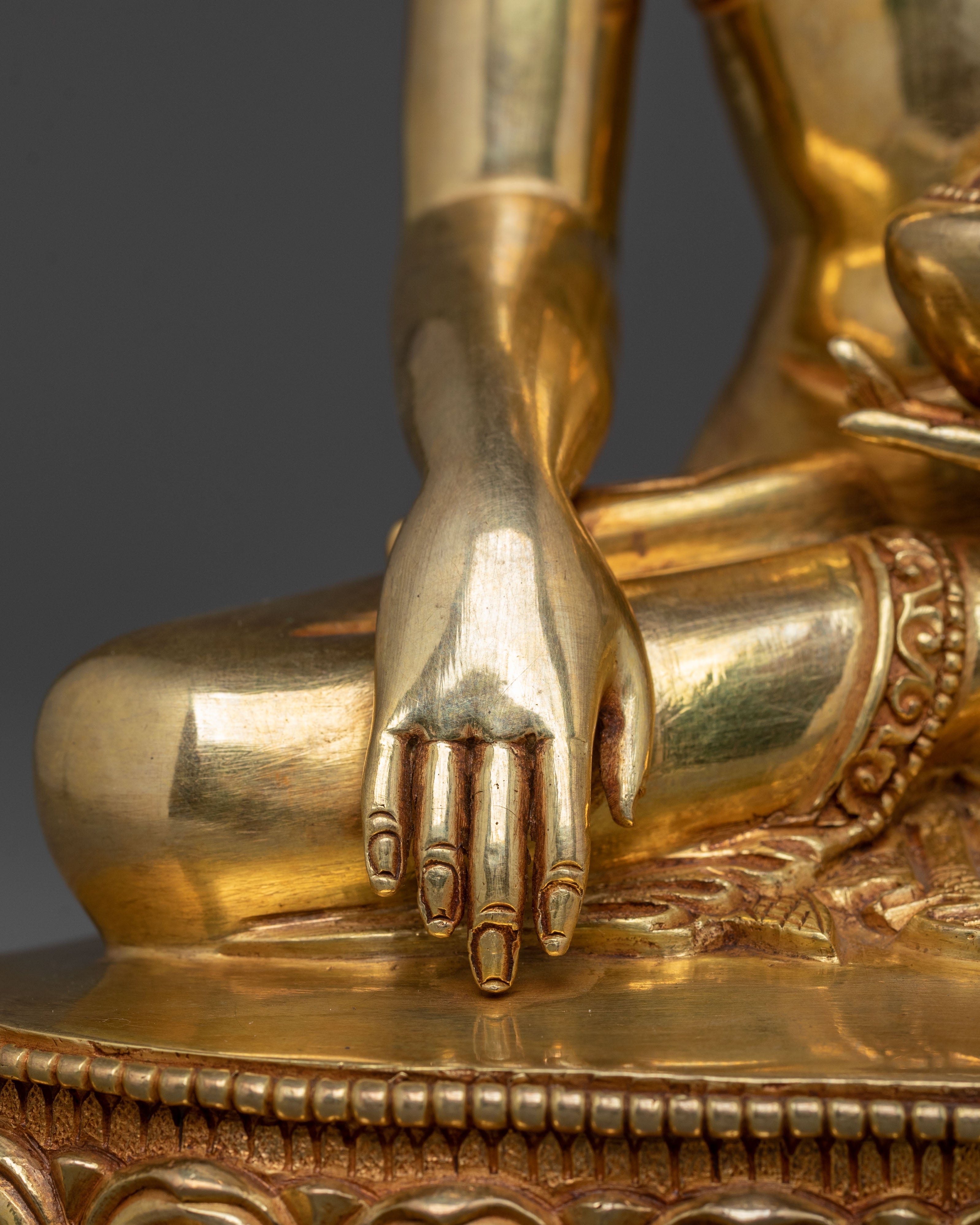 Shakyamuni Buddha Statue Radiates Enlightenment