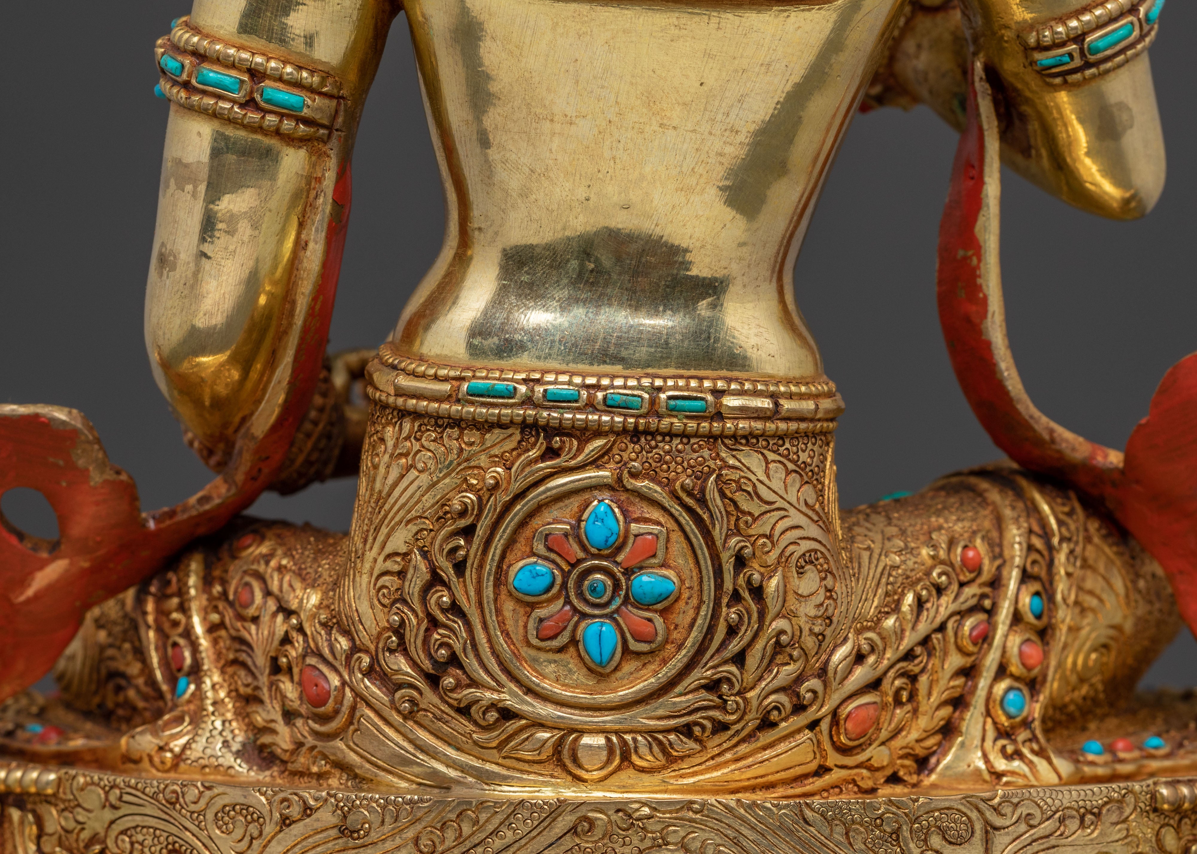 Sacred Vajrasattva Golden Statue: Ultimate purification