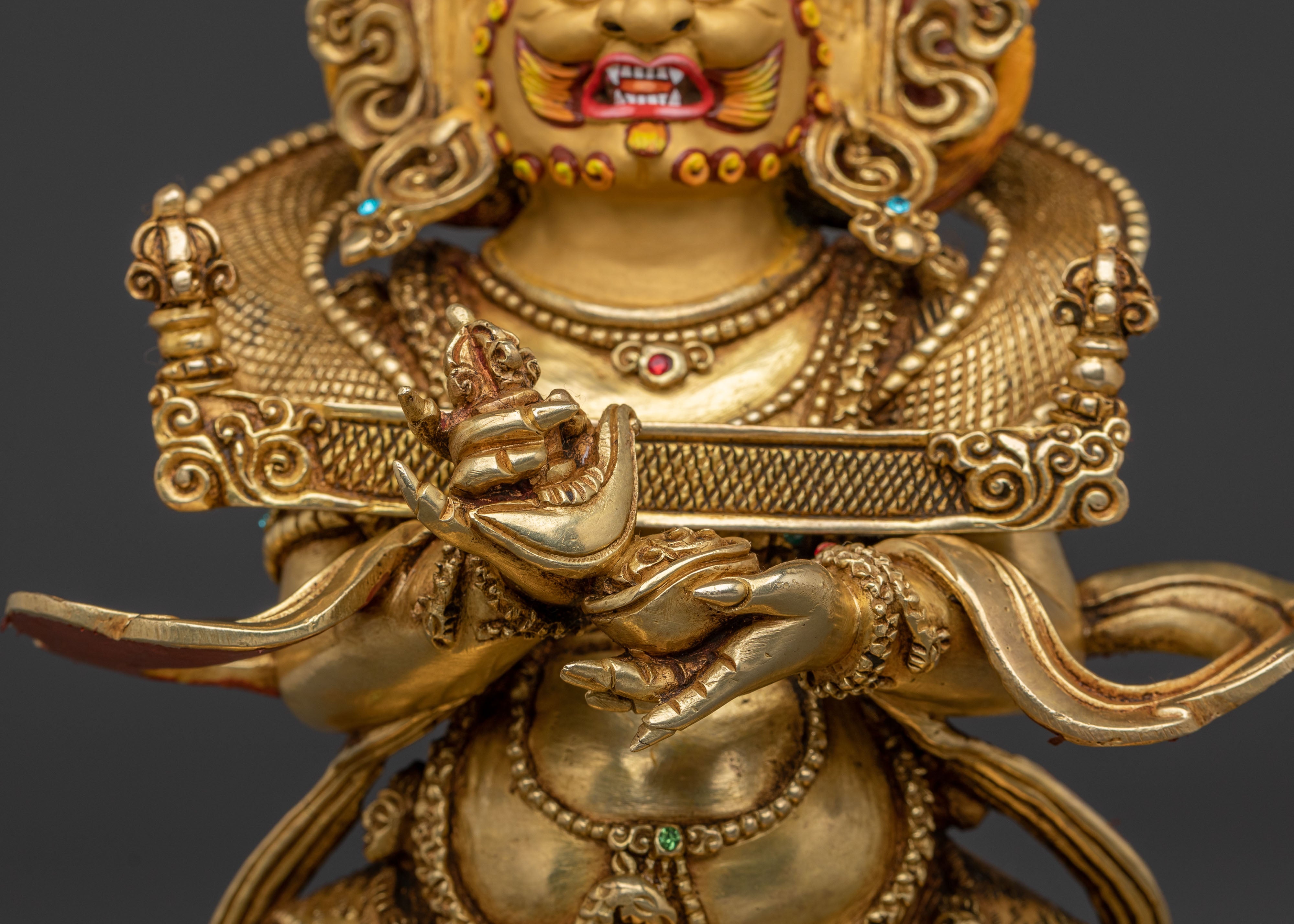 Shakya Mahakala Statue | Spiritual Home Decor