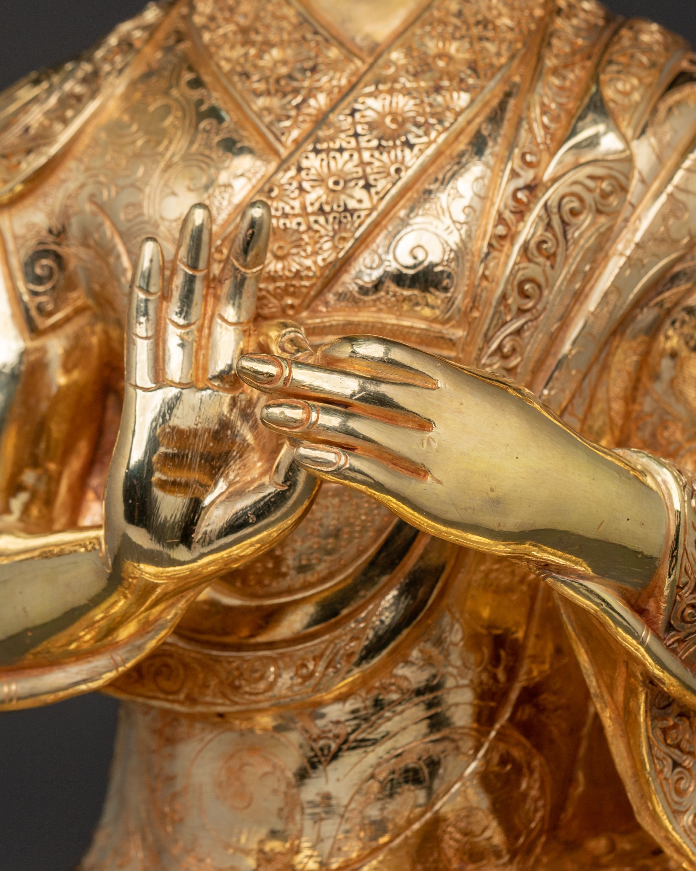 Tsongkhapa Buddhist Master Statue