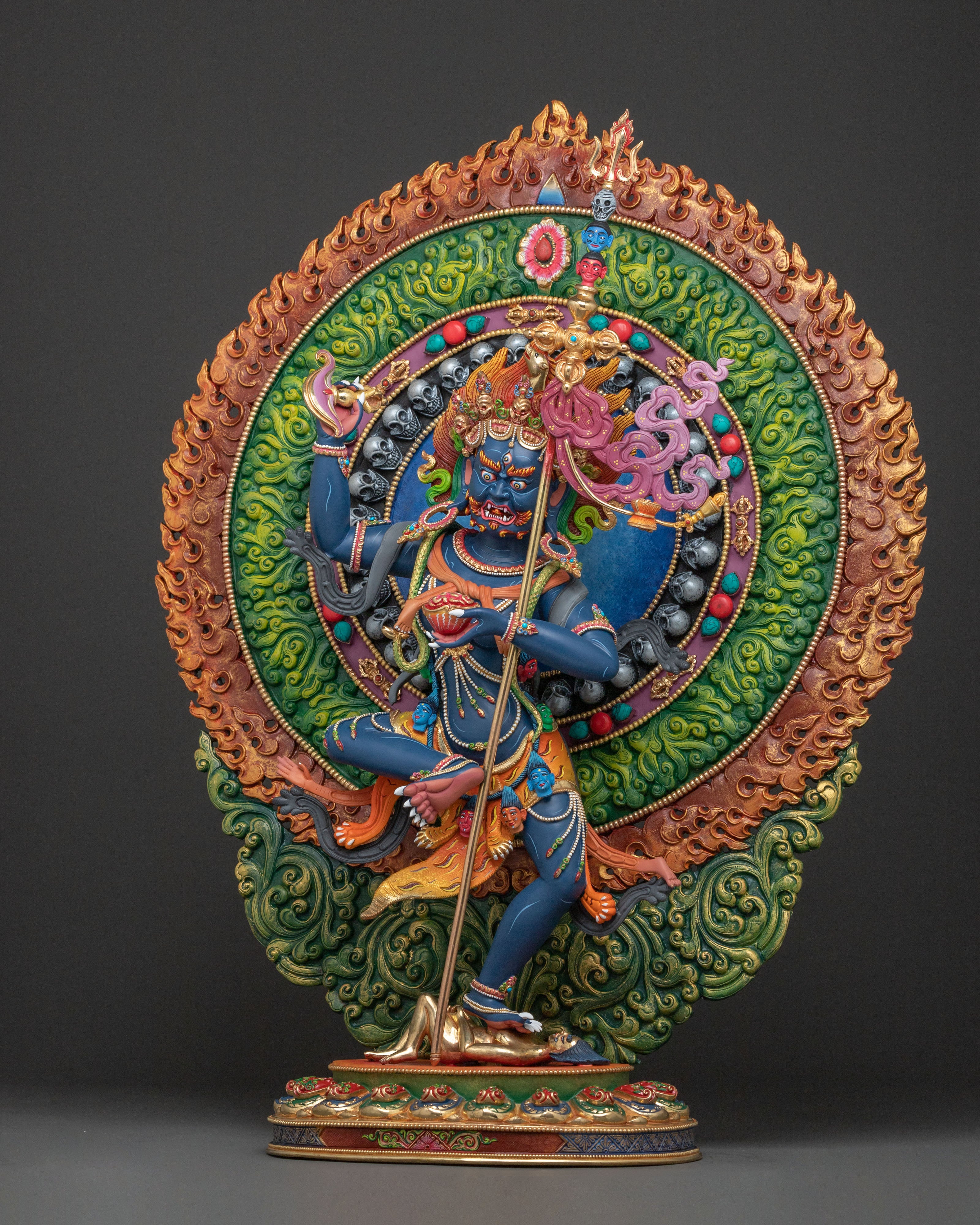 Radiant Troma Nagmo Statue | Wrathful Dakini